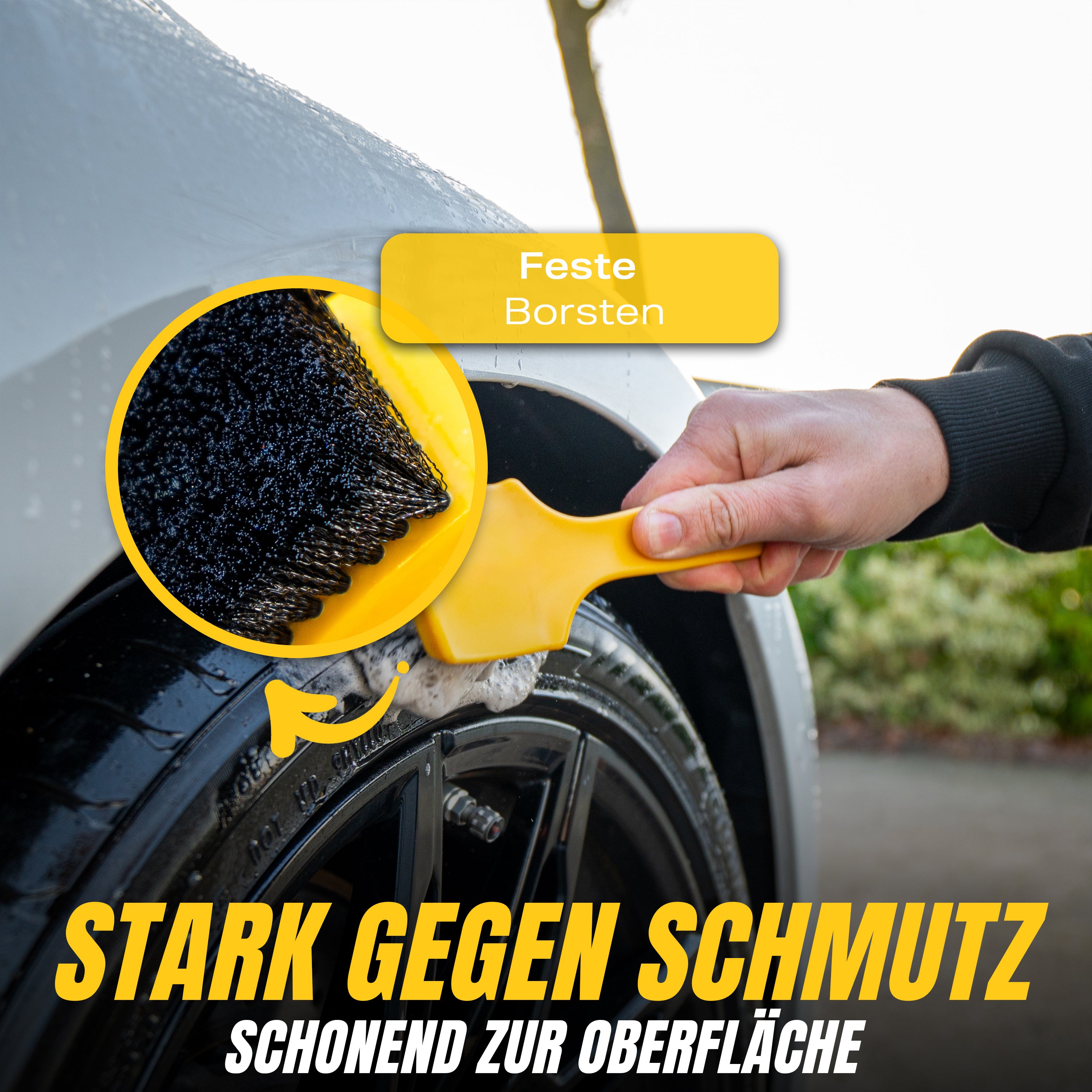 TIRE BRUSH - REIFENBÜRSTE
