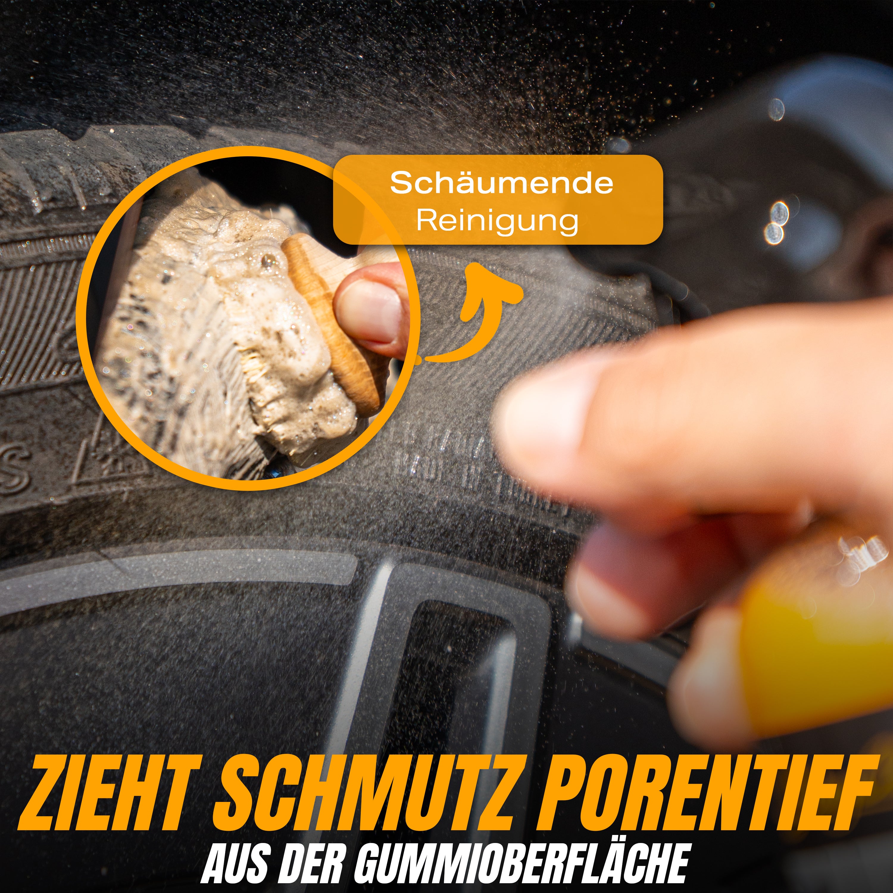 TIRE CLEAN - REIFENREINIGER & PFLEGE 500ml