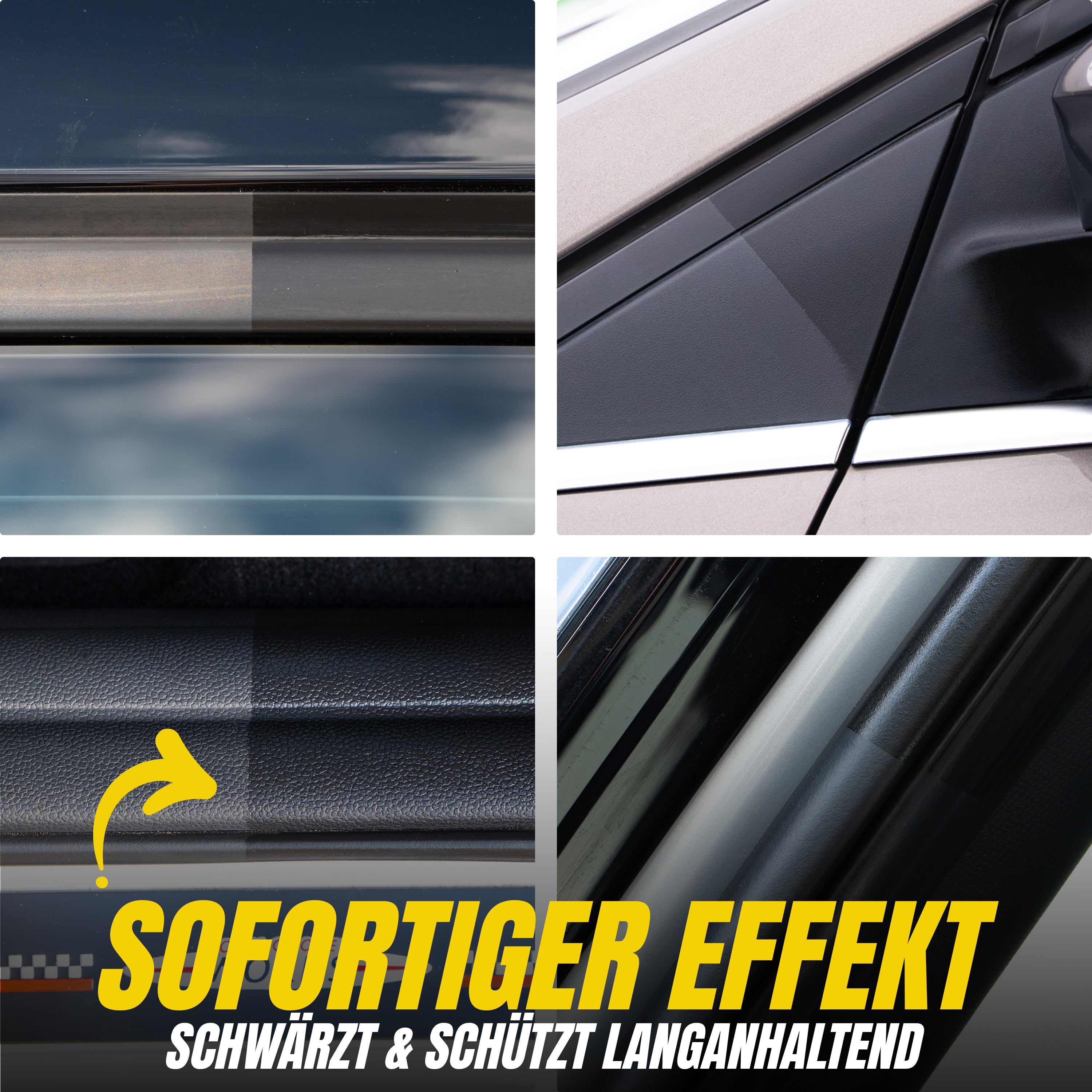 ULTRA BLACK - KUNSTSTOFFAUFFRISCHER 500ml SET