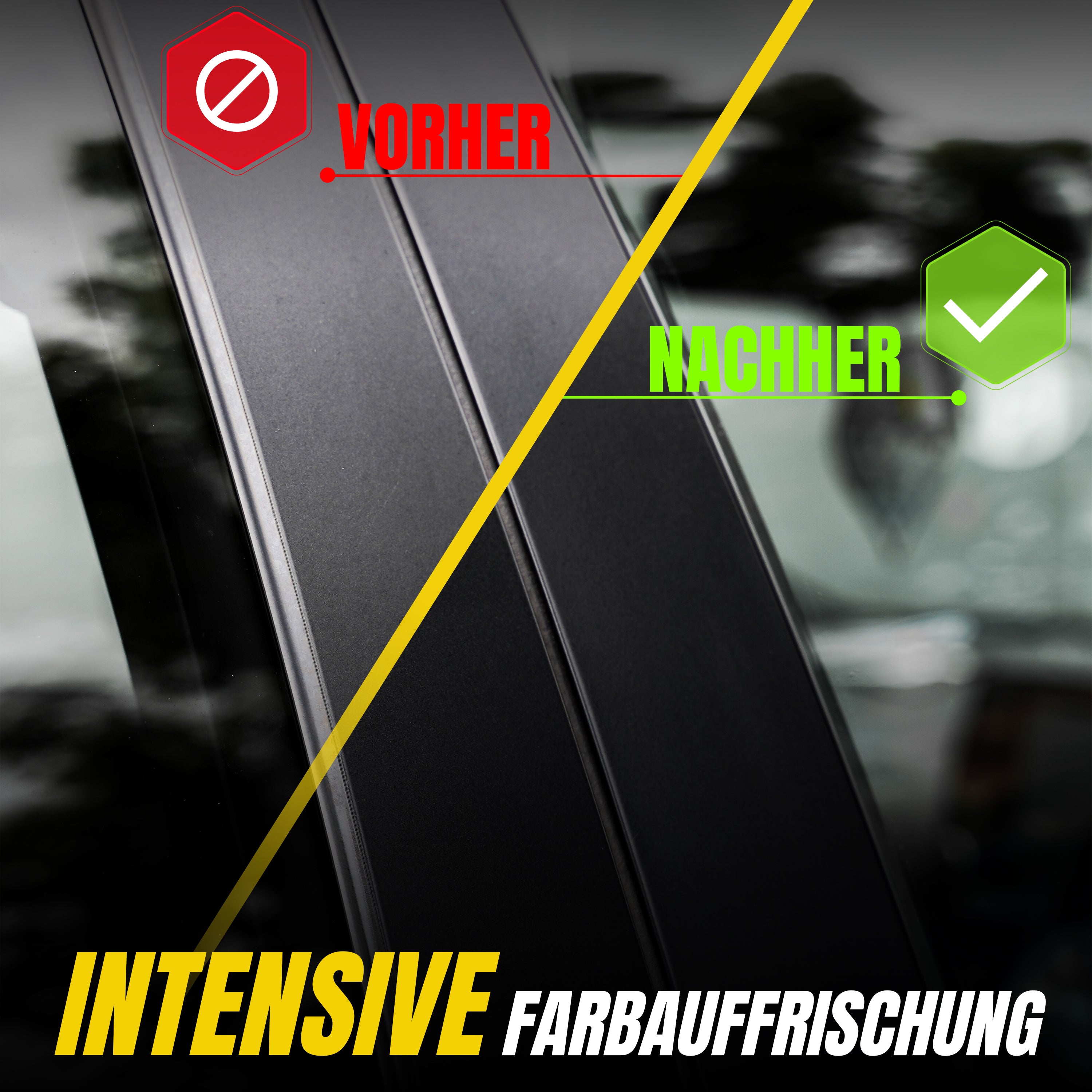 ULTRA BLACK - KUNSTSTOFFAUFFRISCHER 500ml SET