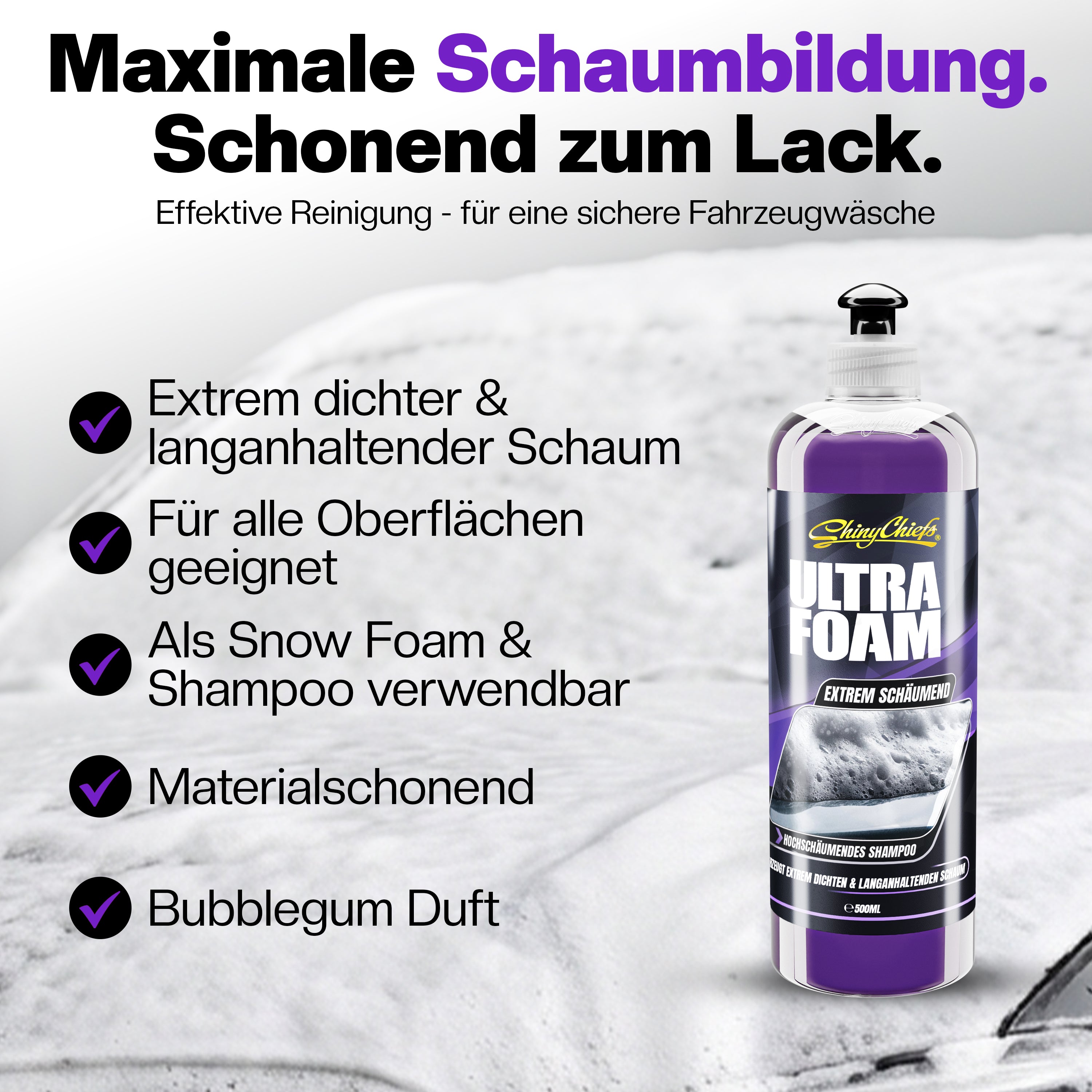 ULTRA FOAM - SHAMPOO EXTREM SCHÄUMEND