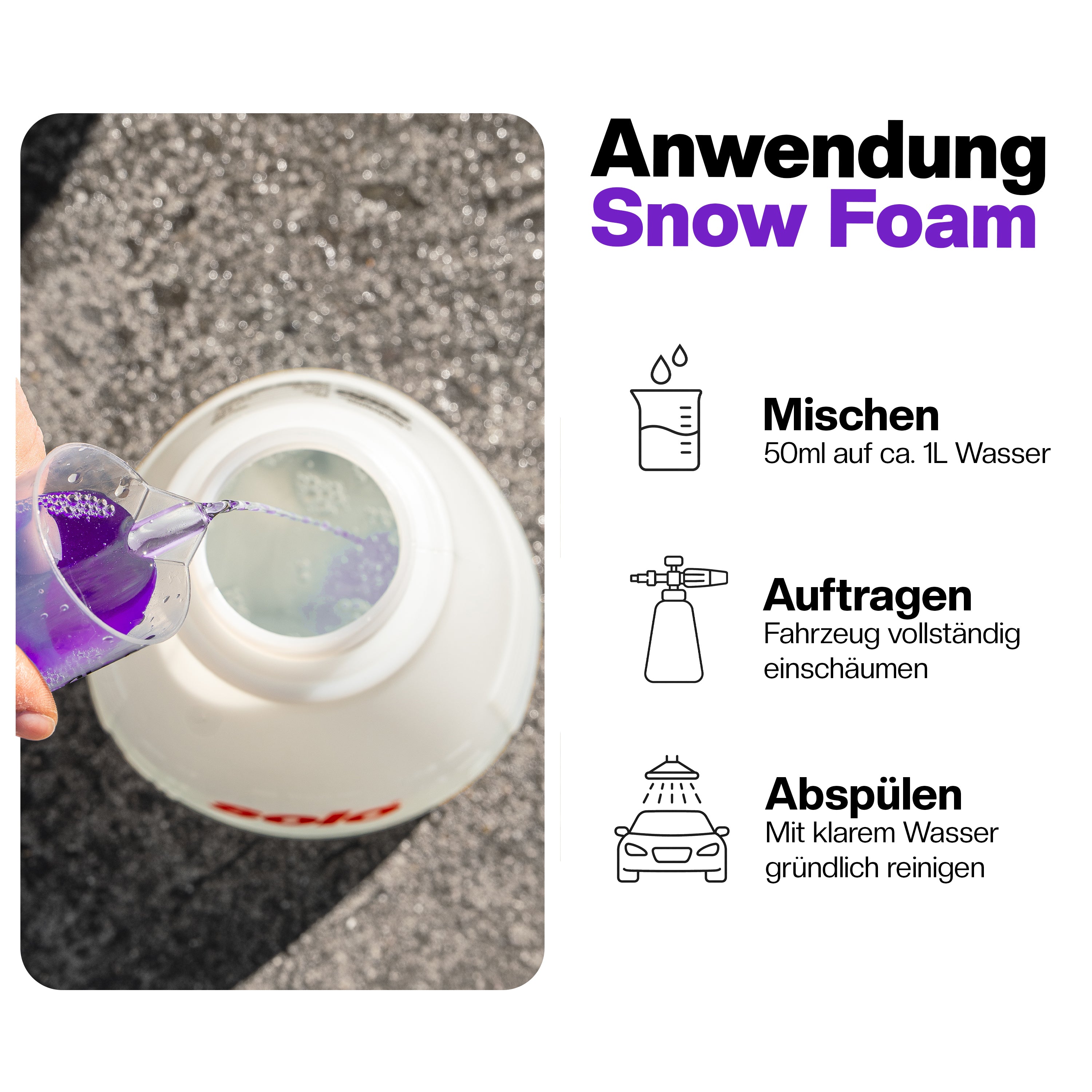 ULTRA FOAM - SHAMPOO EXTREM SCHÄUMEND