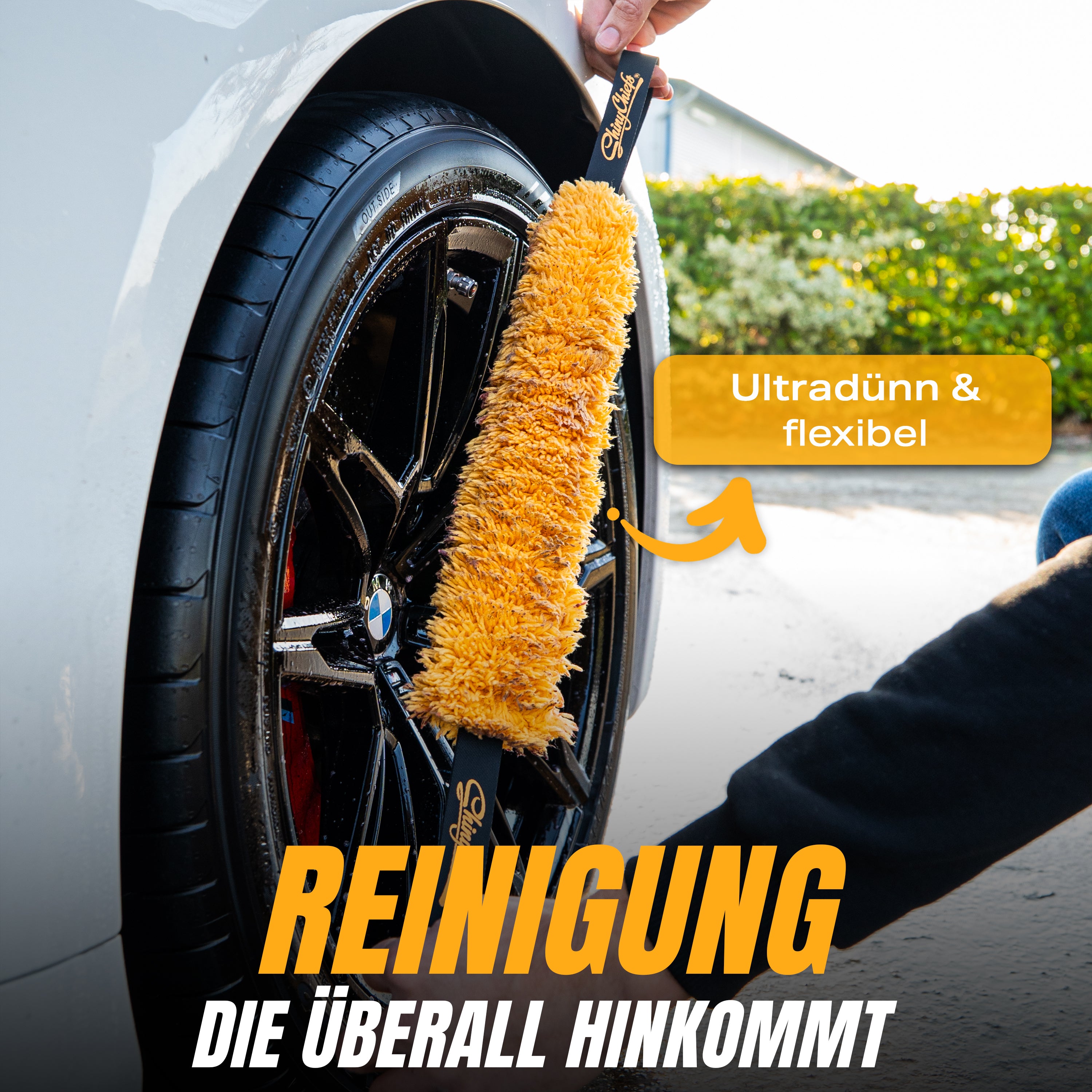 WHEELWIPE - Das doppelseitige Felgenreinigungstool