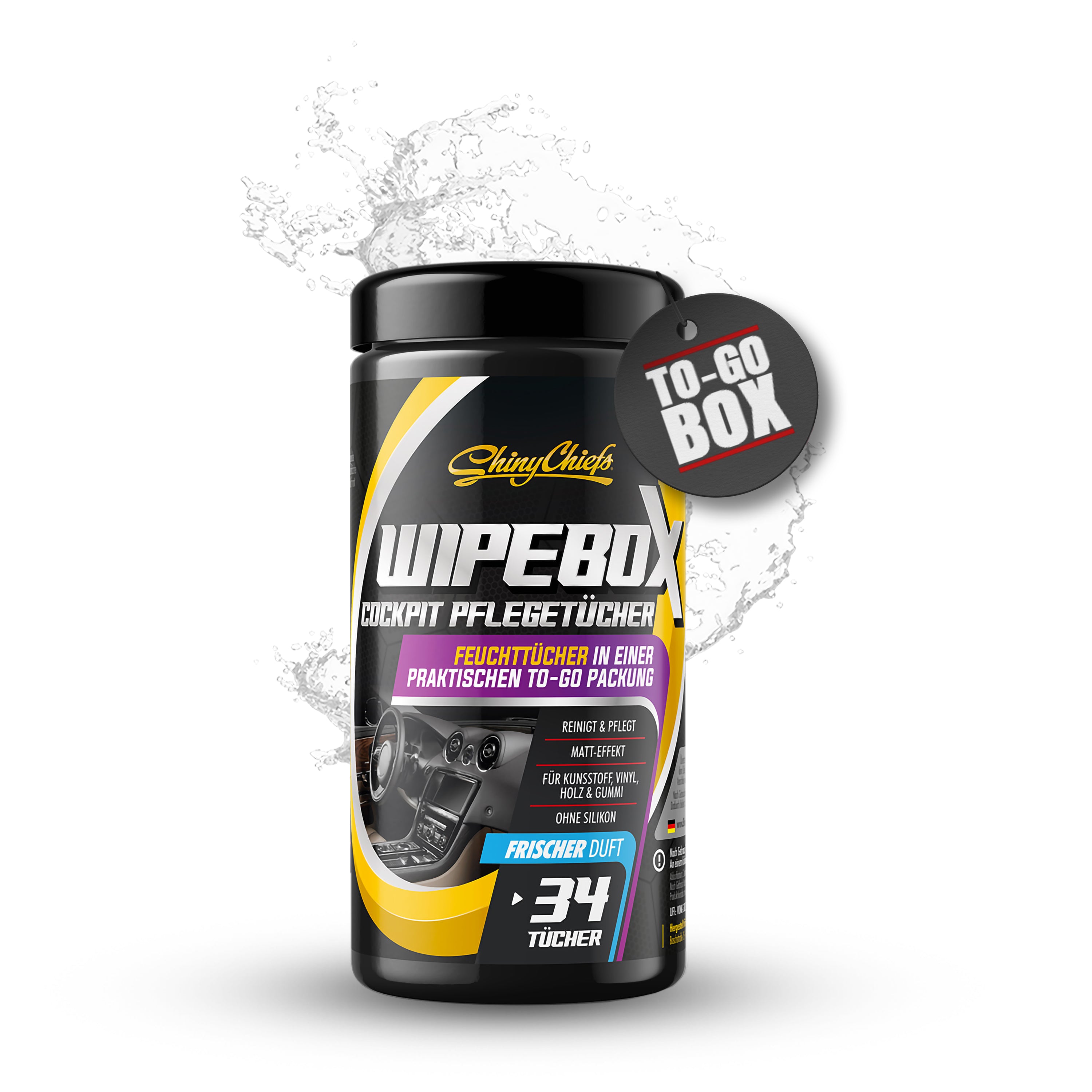 WIPEBOX - COCKPIT TÜCHER (34 Tücher)
