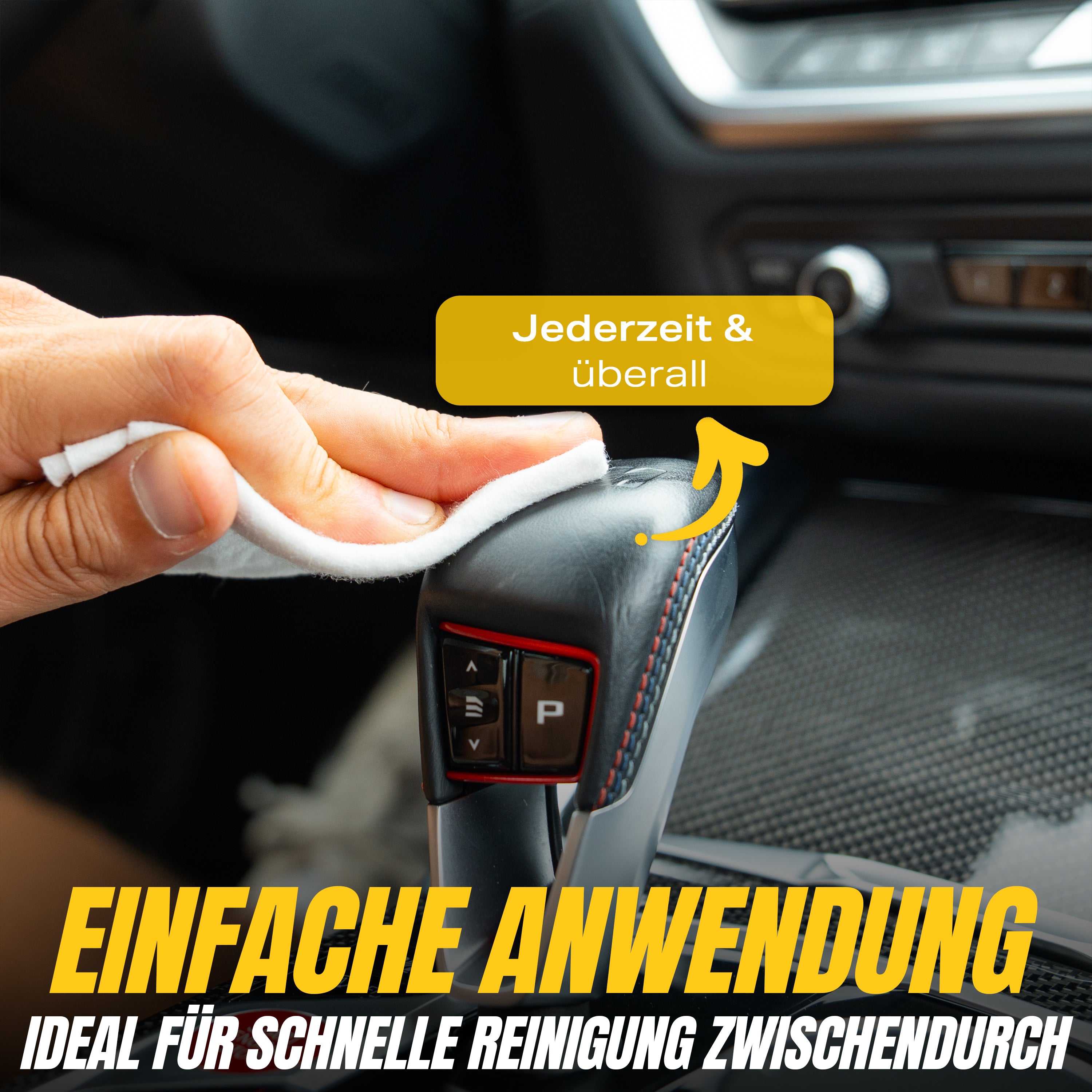 WIPEBOX - LEDER TÜCHER (34 Tücher)