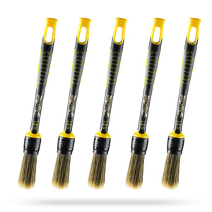 5x DETAILING BRUSH - ULTRA SOFT PINSEL