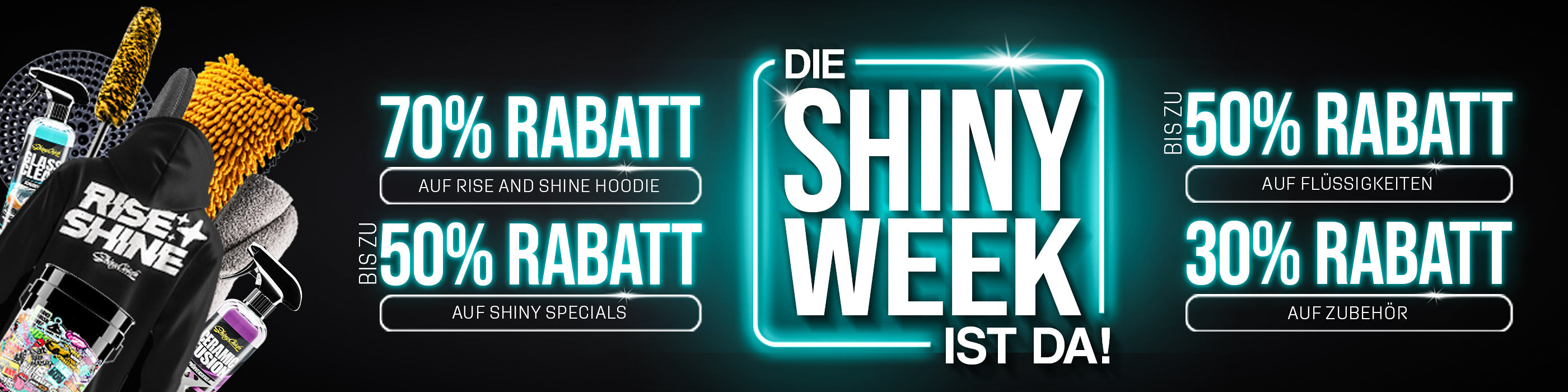 SHINY SPECIALS - BIS ZU 50% RABATT
