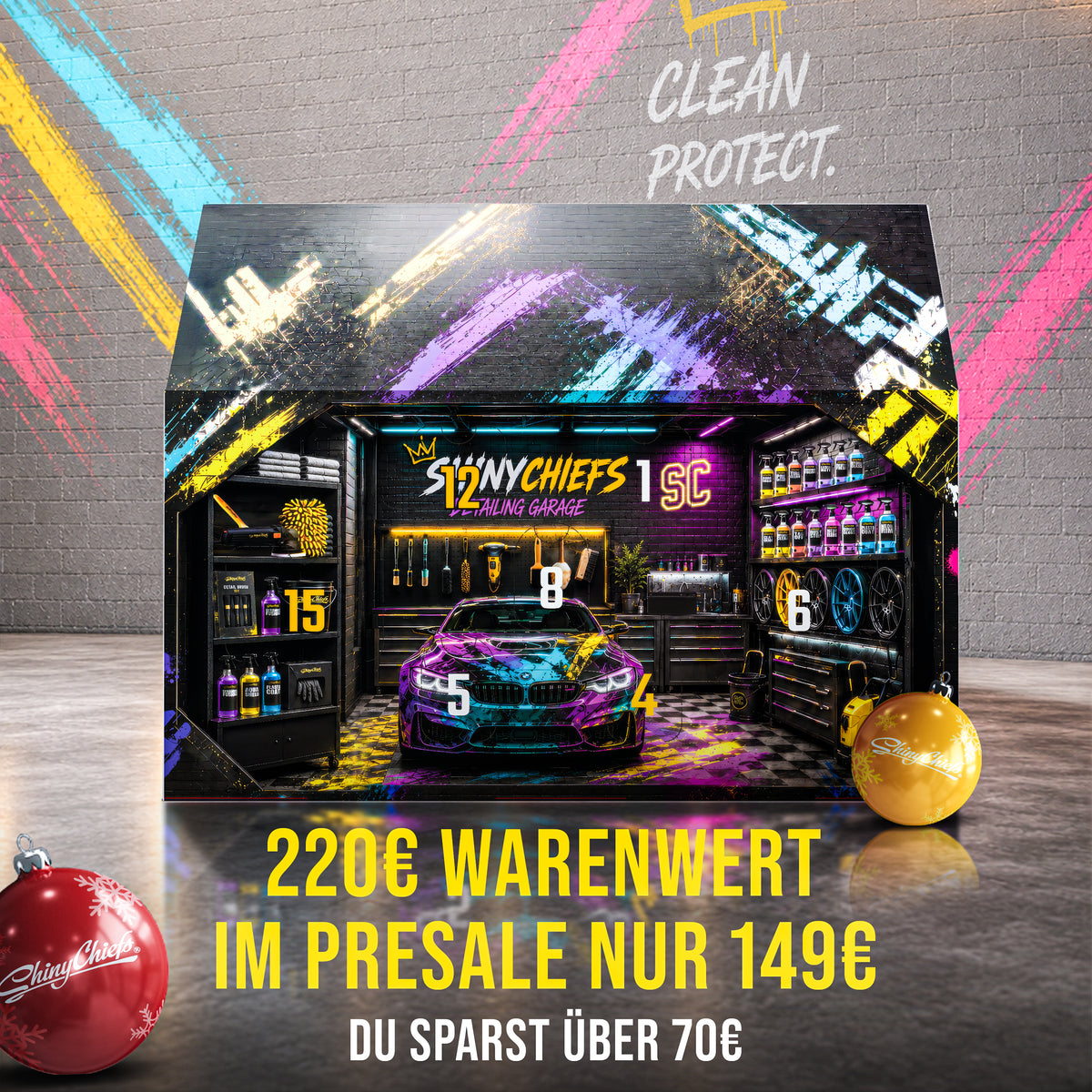 ShinyChiefs DETAILING GARAGE – Adventskalender 2026