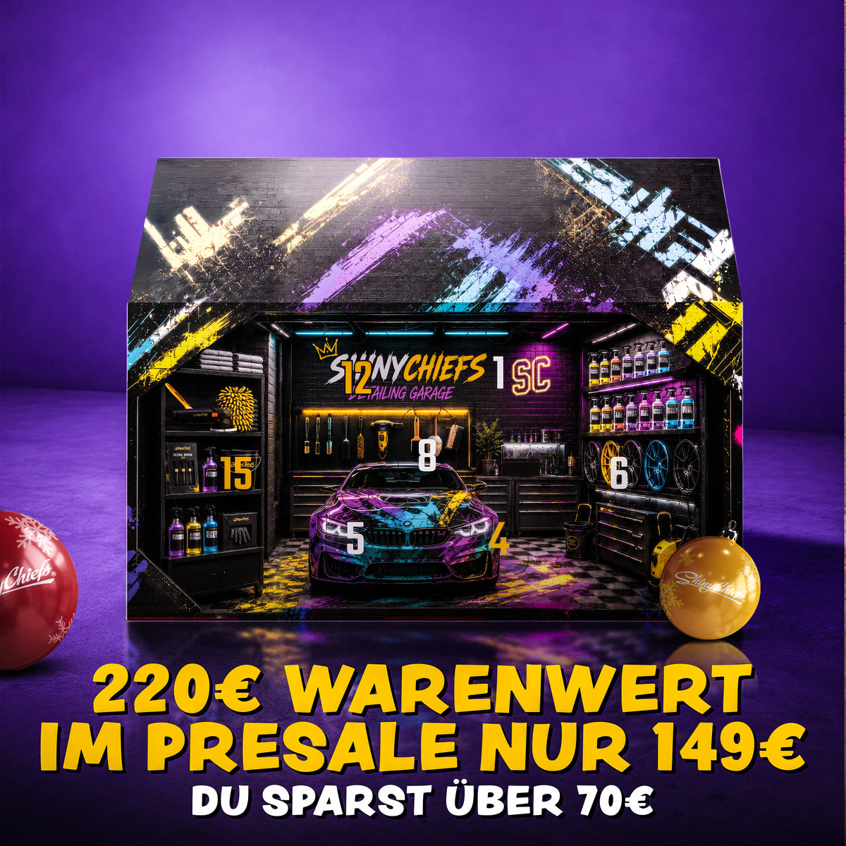 ShinyChiefs DETAILING GARAGE – Adventskalender 2026