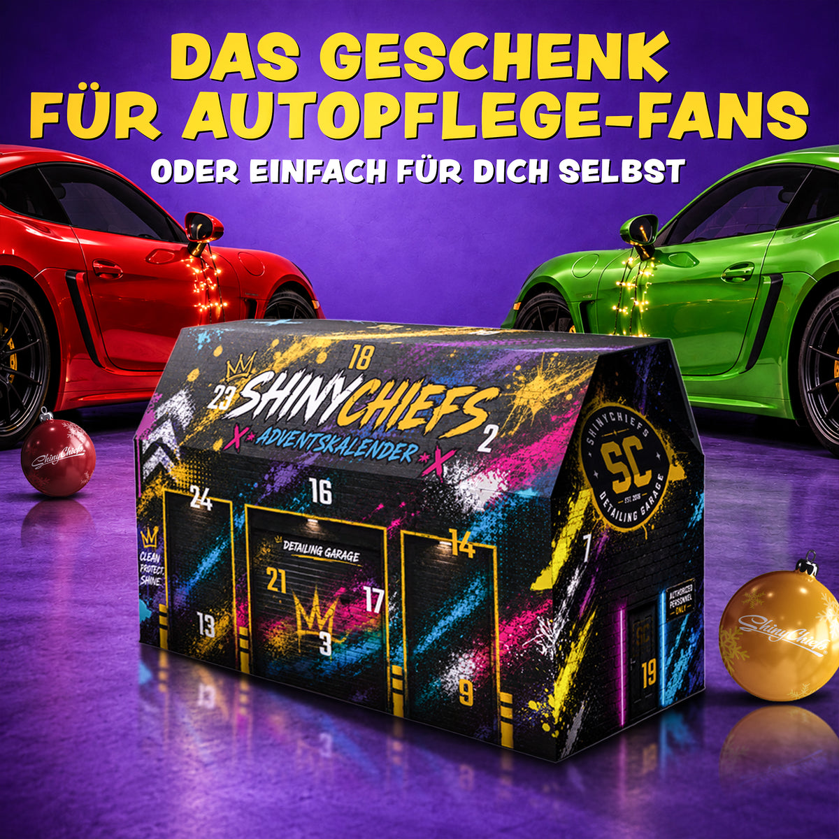 ShinyChiefs DETAILING GARAGE – Adventskalender 2026