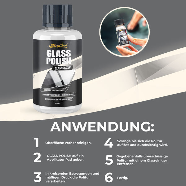 GLASS POLISH - GLASPOLITUR 50ml