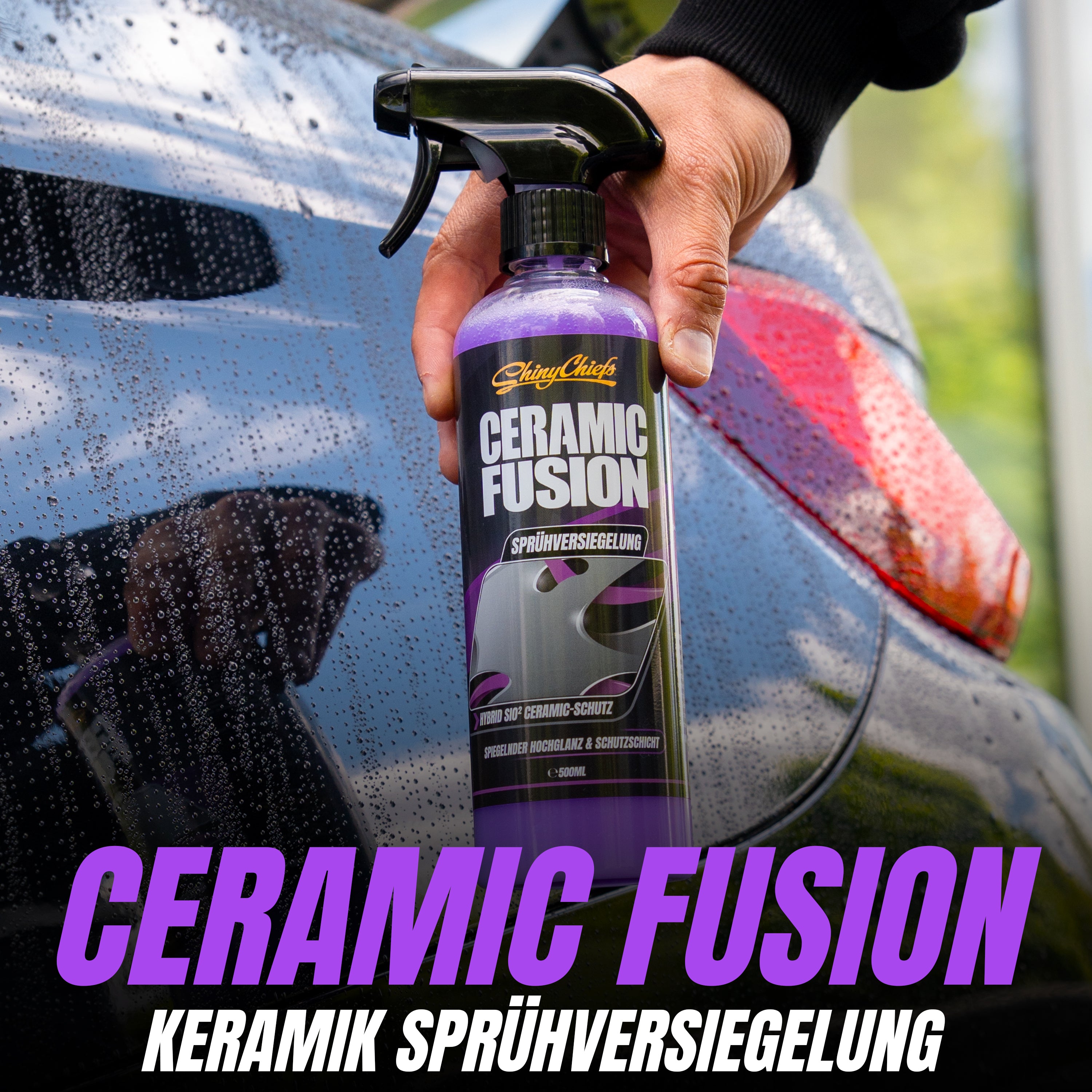 CERAMIC FUSION - SiO2 SPRÜHVERSIEGELUNG 500ml Set