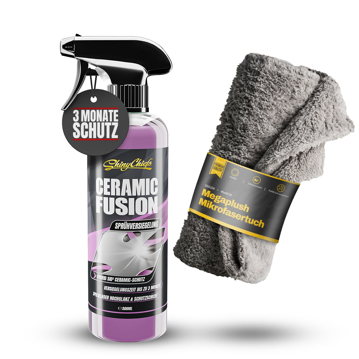 CERAMIC FUSION - SiO2 SPRÜHVERSIEGELUNG 500ml Set