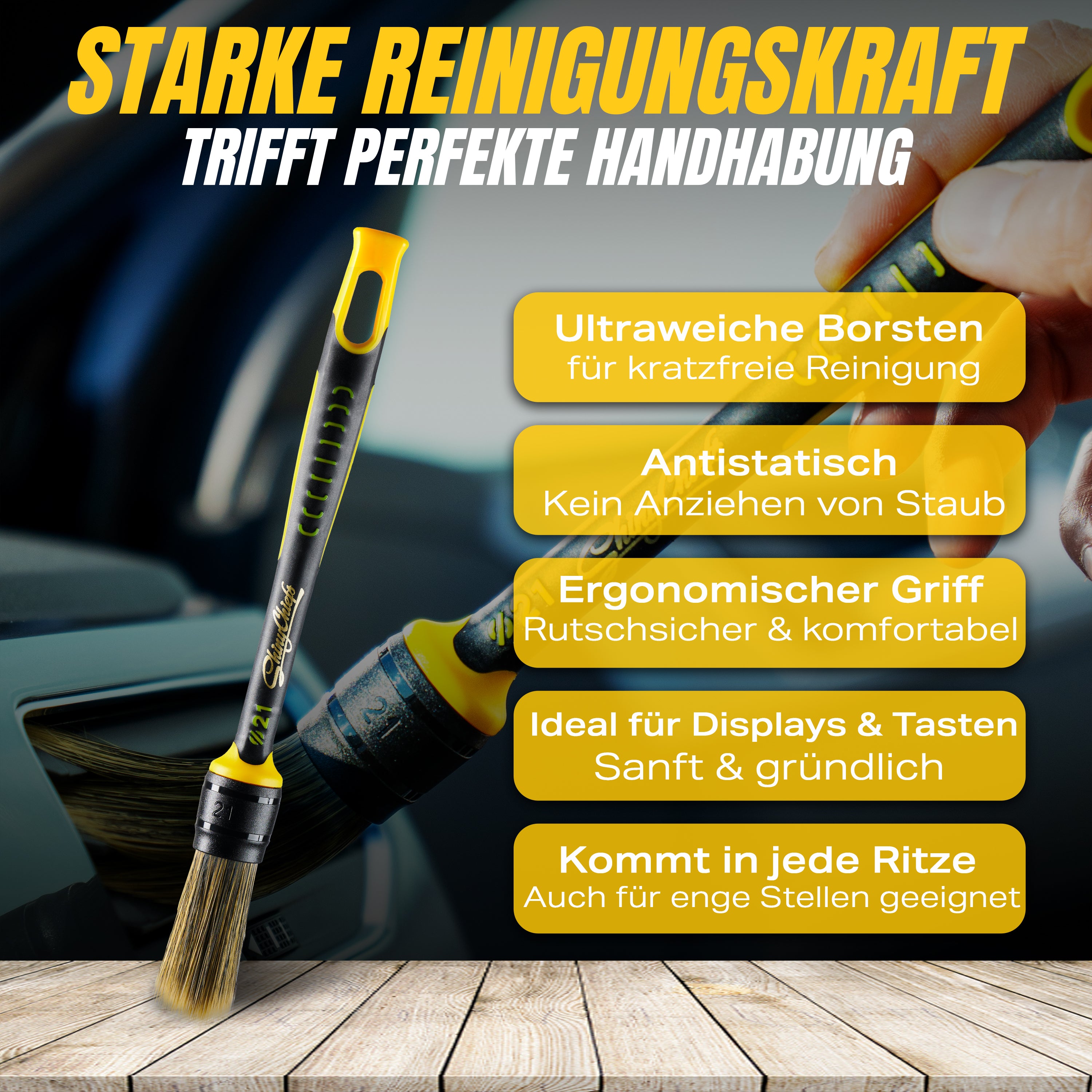 DETAILING BRUSH - ULTRA SOFT PINSEL