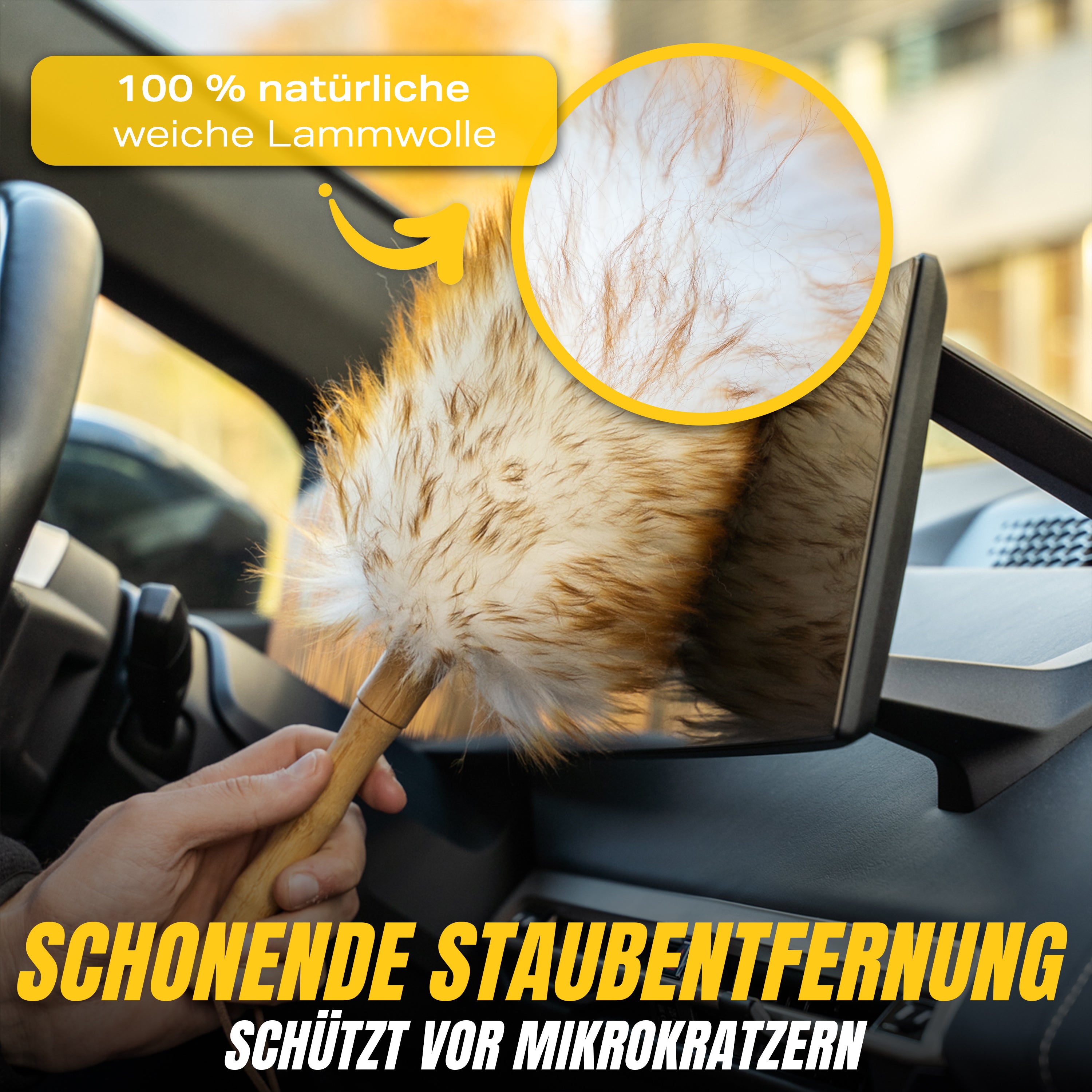 DIRT BUSTER - STAUBWEDEL MAGNET