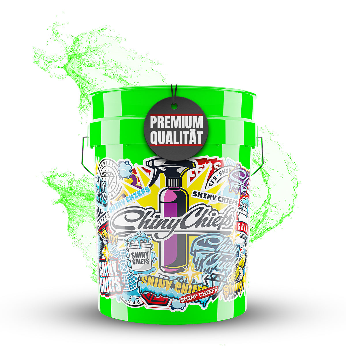 WASCHEIMER GIFTGRÜN - 20L