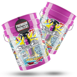 2x WASCHEIMER LILA - 20L