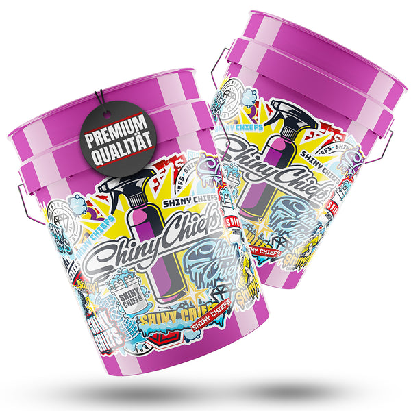 2x WIADRO DO MYCIA LILA - 20L