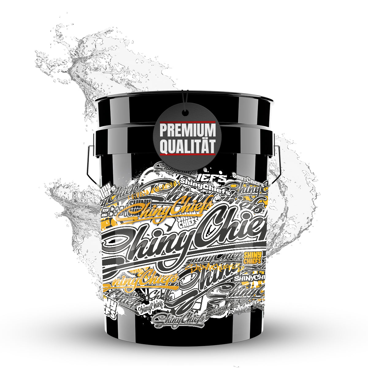 WASCHEIMER BLACK SHINY - 20L