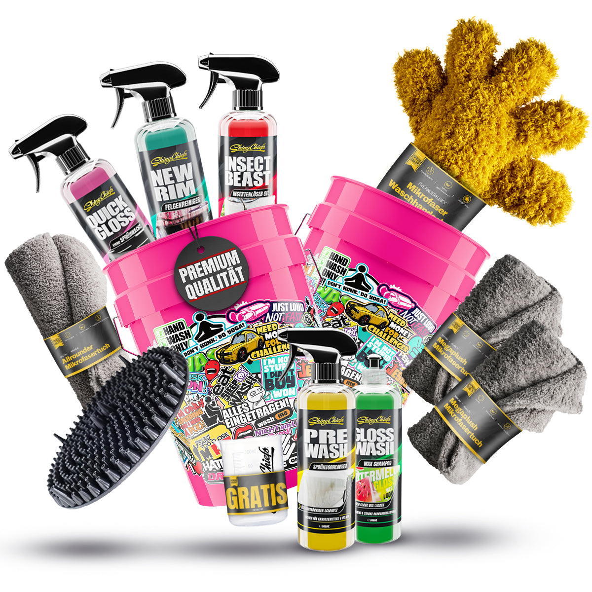DAS EINSTEIGER-SET FÜR DIE AUSSENPFLEGE