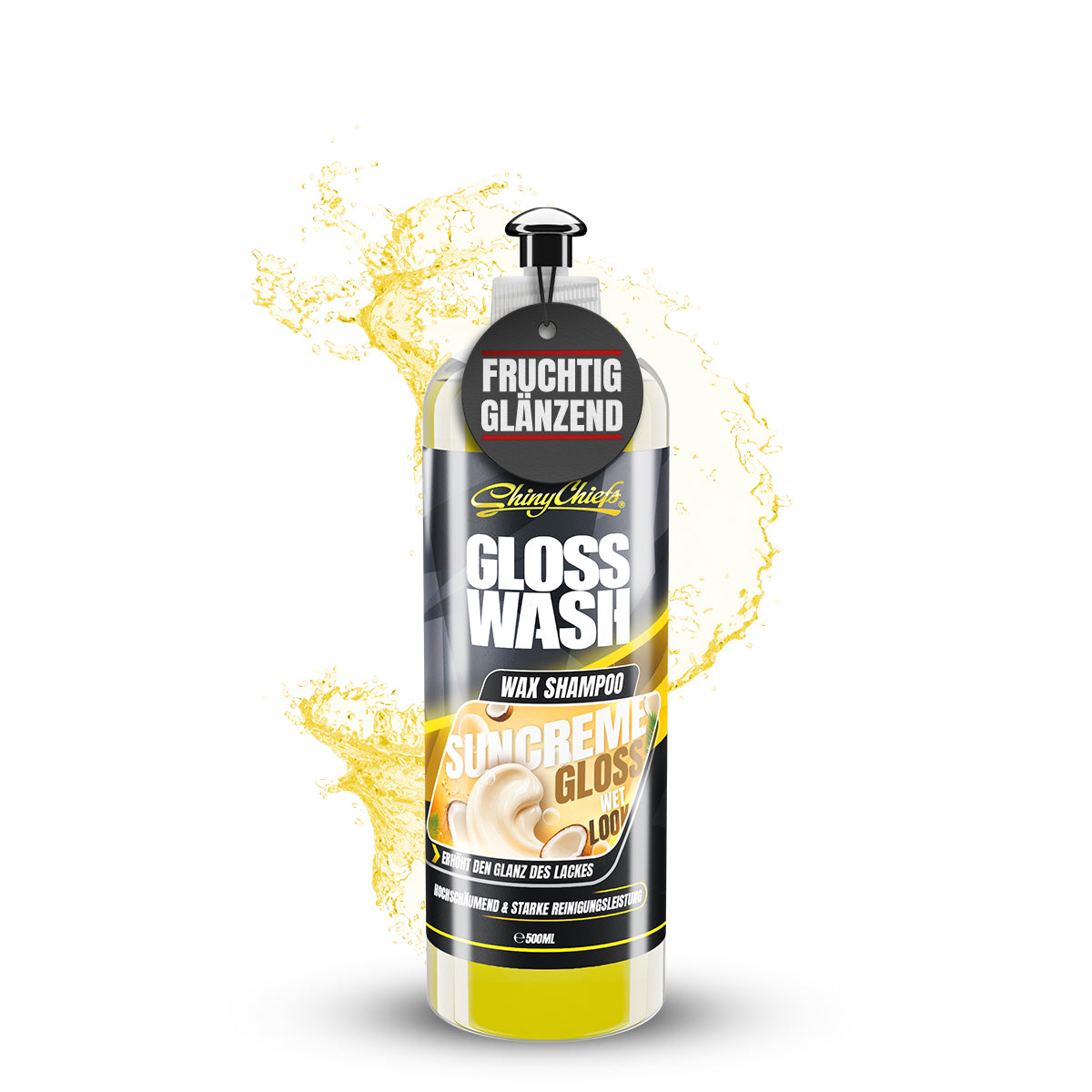 GLOSSWASH SHAMPOO SUMMER EDITION - WASH & WAX 500ml