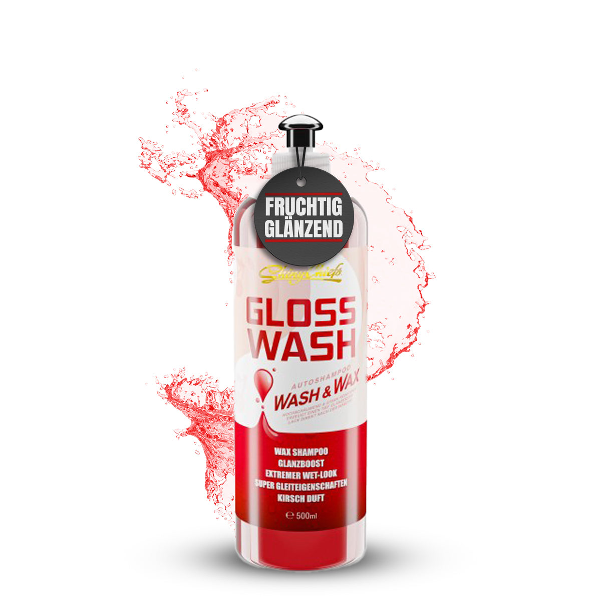 GLOSSWASH SHAMPOO KIRSCHE - WASH & WAX 500ml