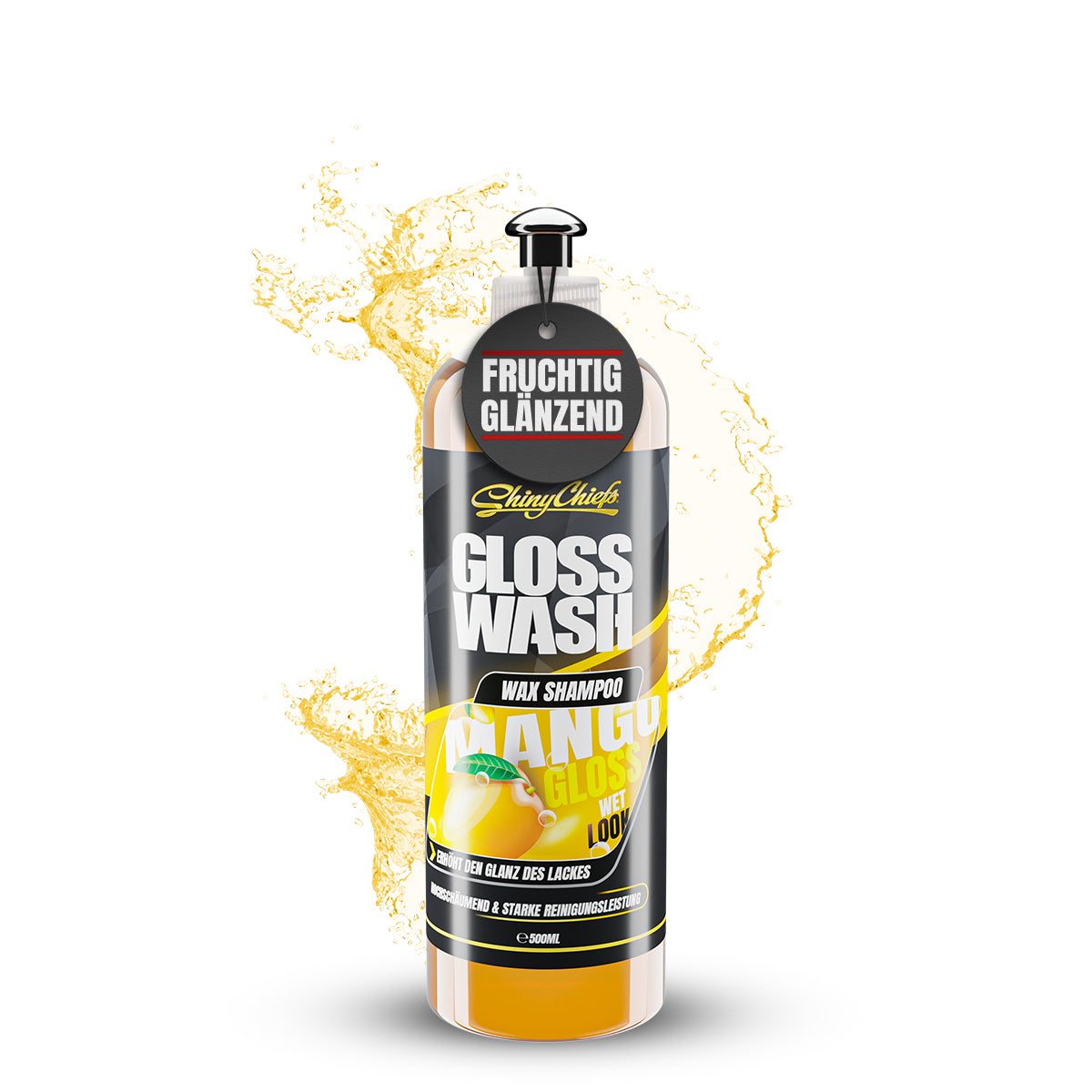 GLOSSWASH SHAMPOO MANGO - WASH & WAX 500ml