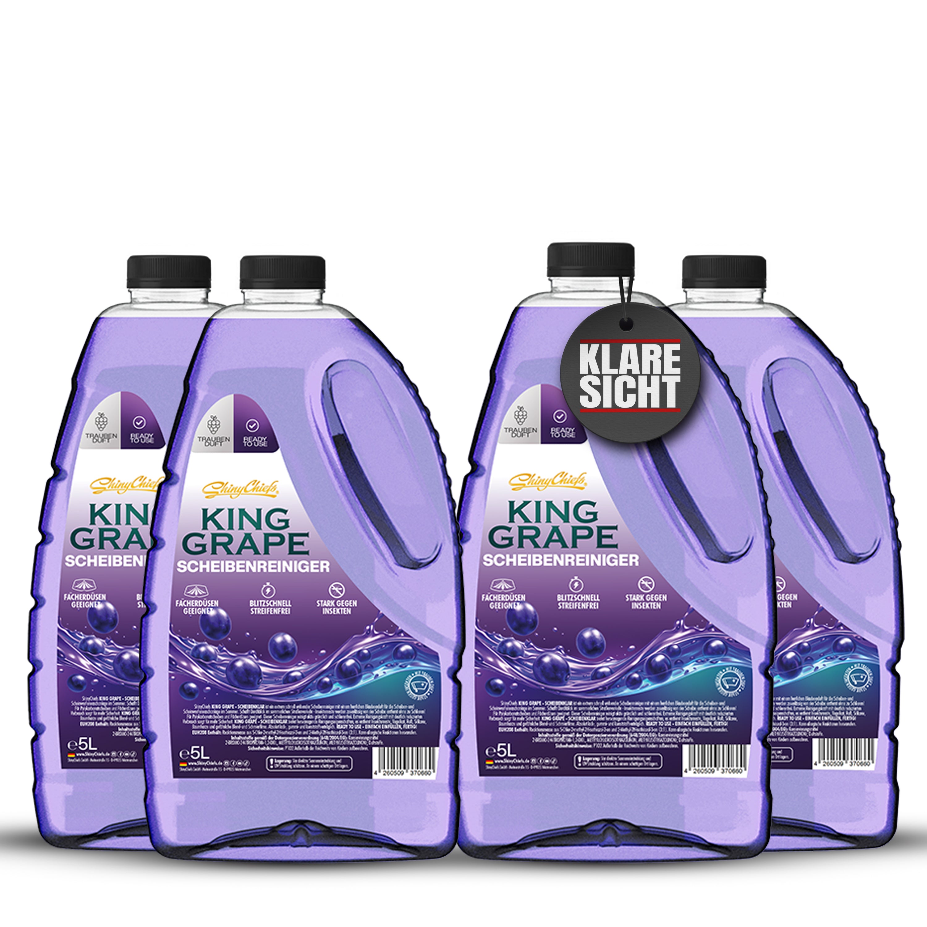 KING GRAPE - PRZEDNIA SZYBA BEZBARWNA 5L
