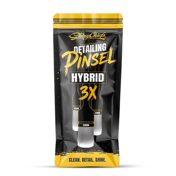 ShinyChiefs Detailing Pinsel HYBRID | Innen- & Außenreinigung (3 STÜCK)