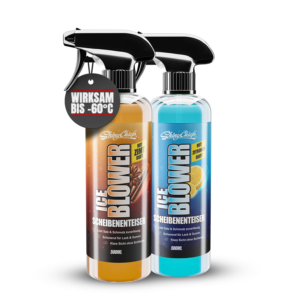 ICE BLOWER - SCHEIBENENTEISER "ZIMT" + ZITRONE (2x500ml)