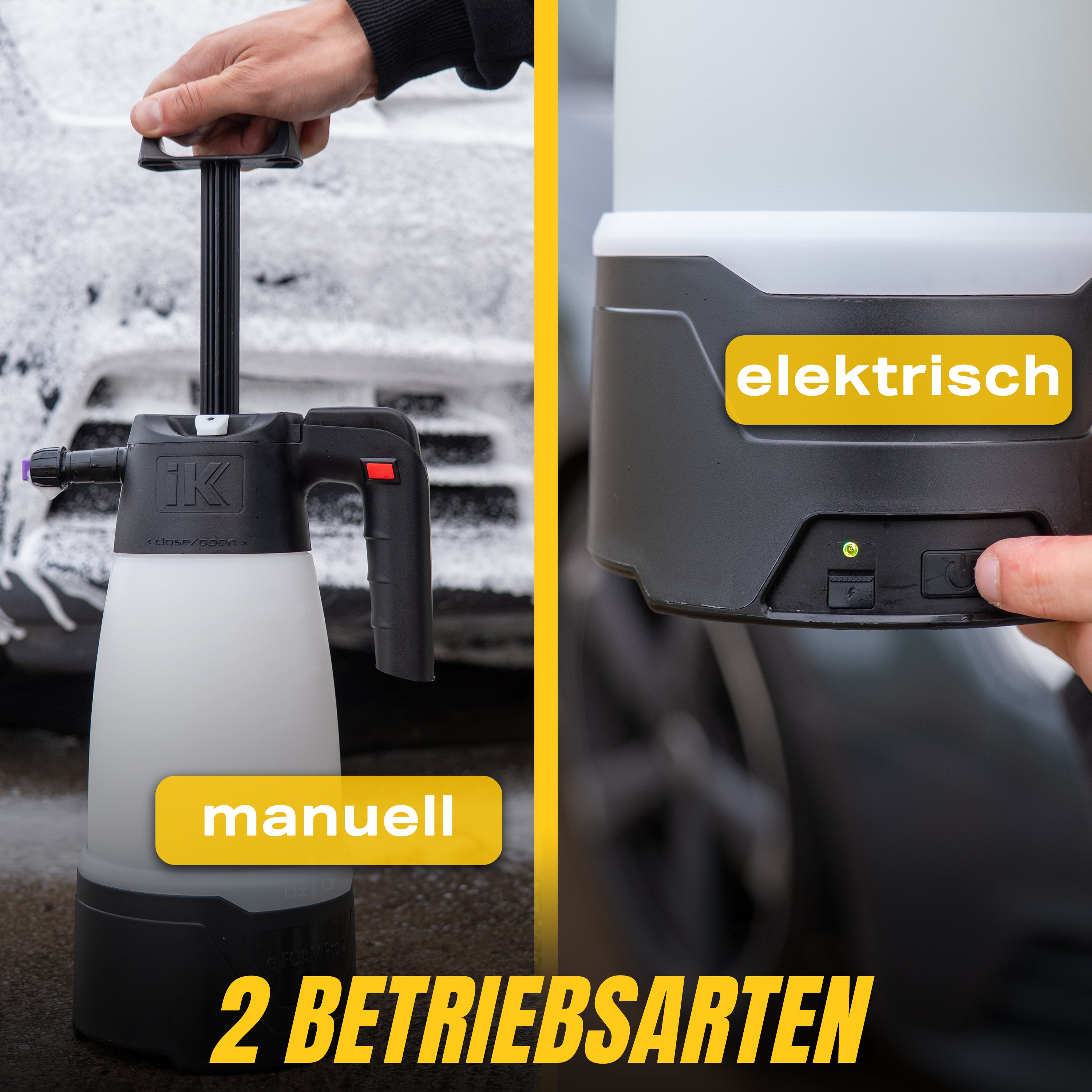 IK e Foam PRO 2 Akku Schaumsprüher 1,5L