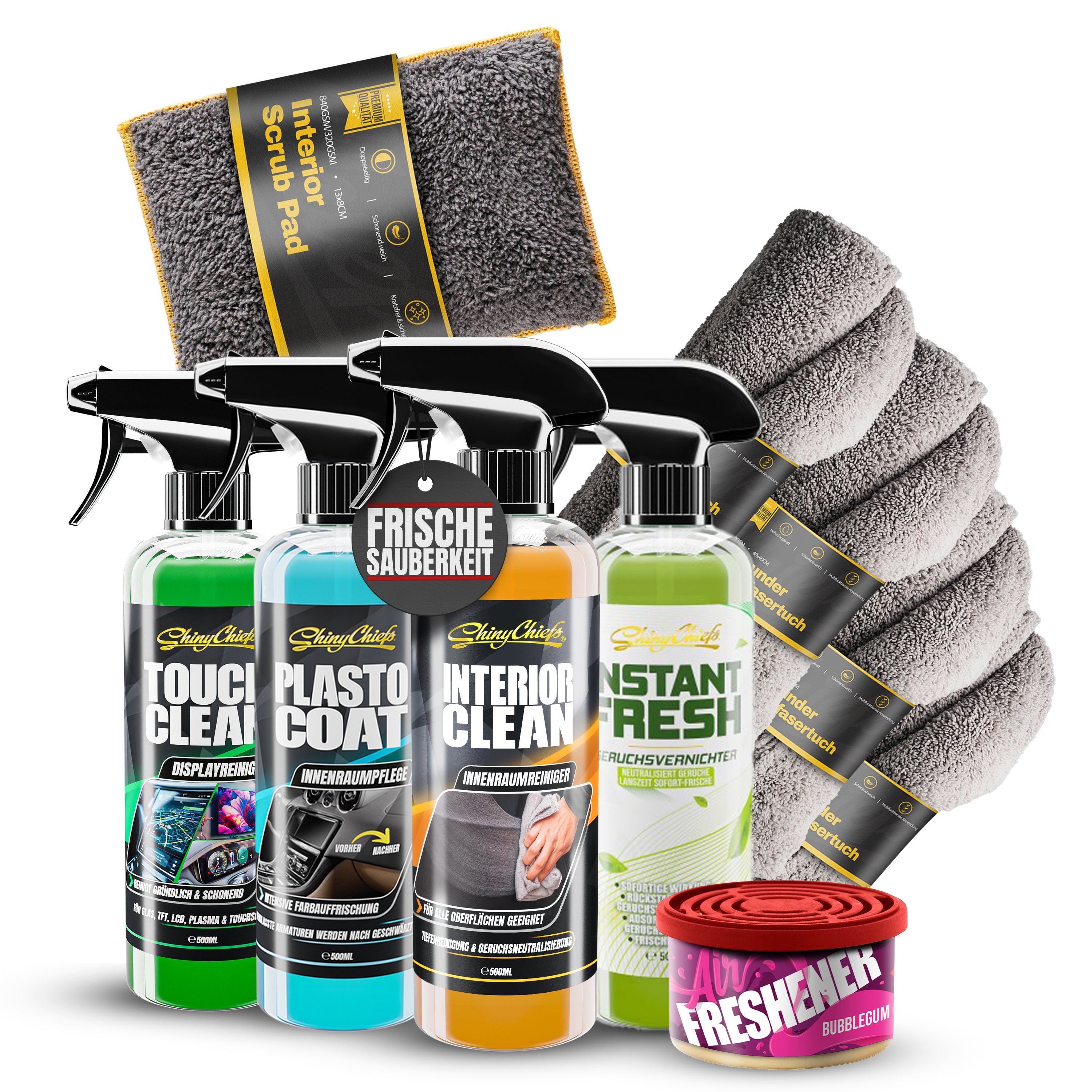 ShinyChiefs Interior Kit – Sauber. Gepflegt. Frisch.