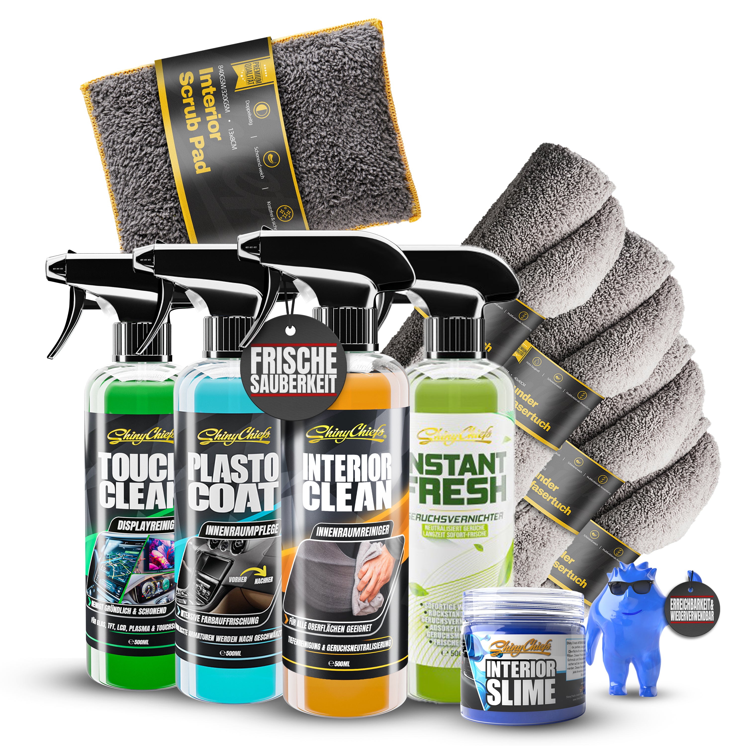 ShinyChiefs Interior Kit – Sauber. Gepflegt. Frisch.