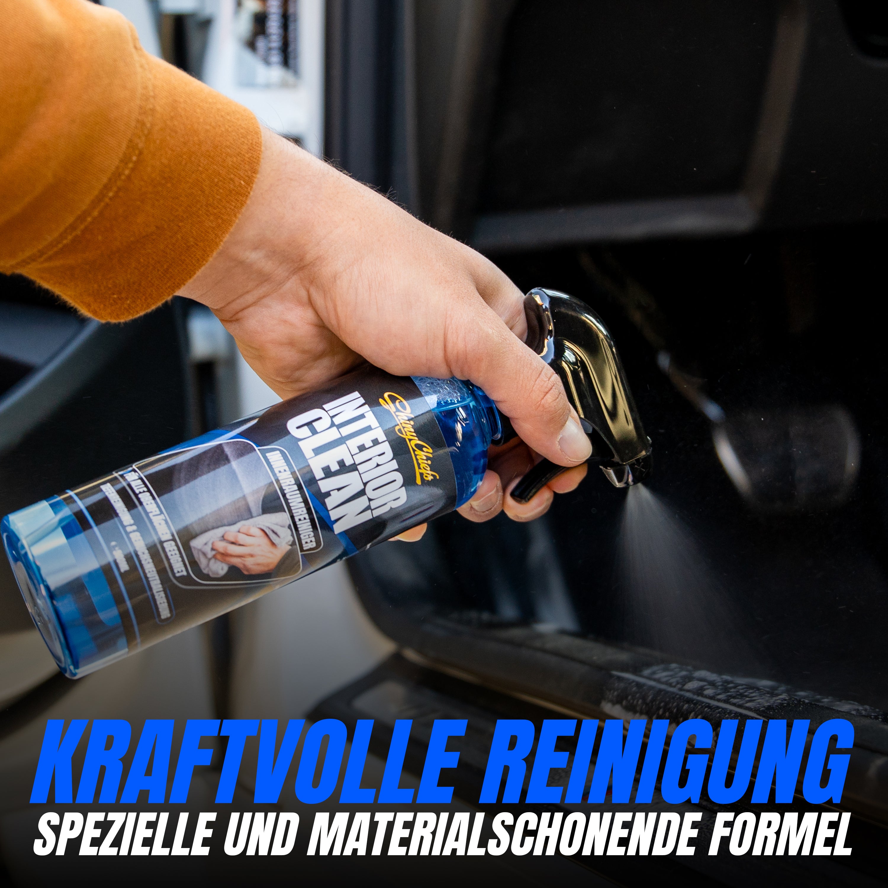 INTERIOR CLEAN - INNENRAUMREINIGER (NEW CAR DUFT) 500ml SET