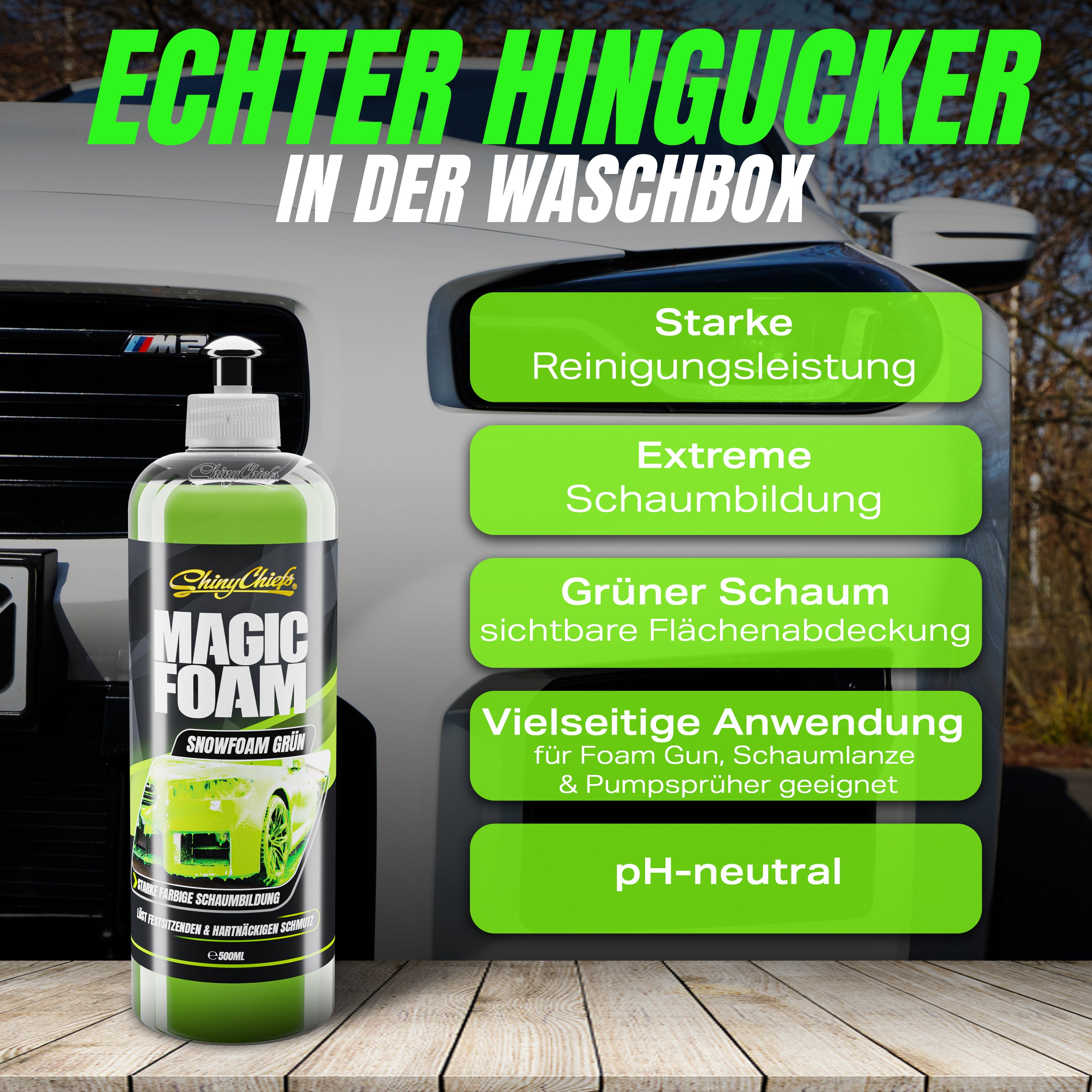 MAGIC FOAM - GRÜNER SNOW FOAM 500ml
