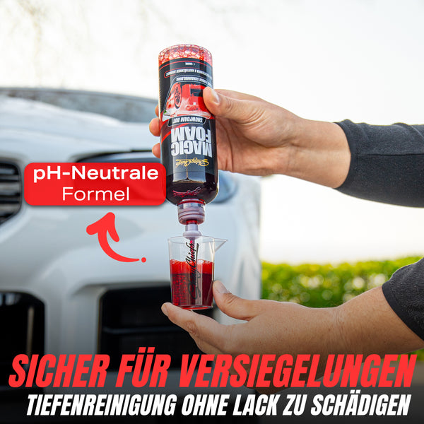 SOLO SCHAUMSPRÜHER 304 FA + MAGIC FOAM - ROTER SCHAUM 500ml Set
