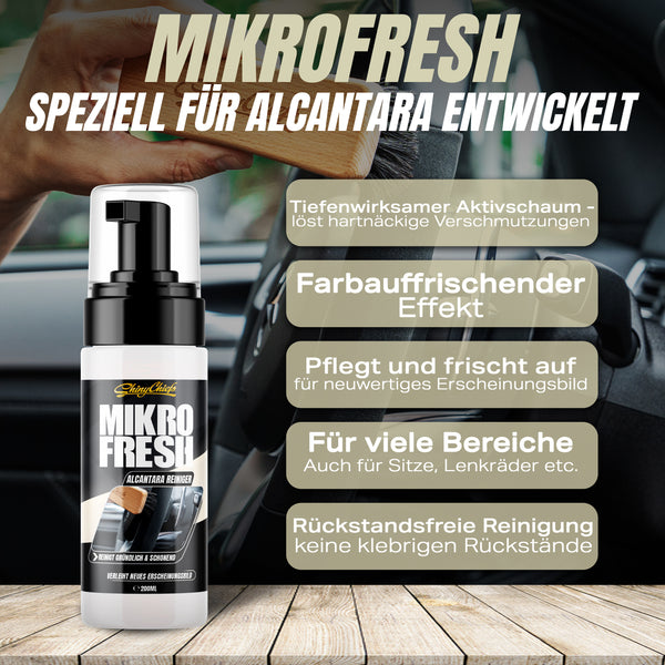 Zestaw MIKRO FRESH - ALCANTARA CLEANER 200ml