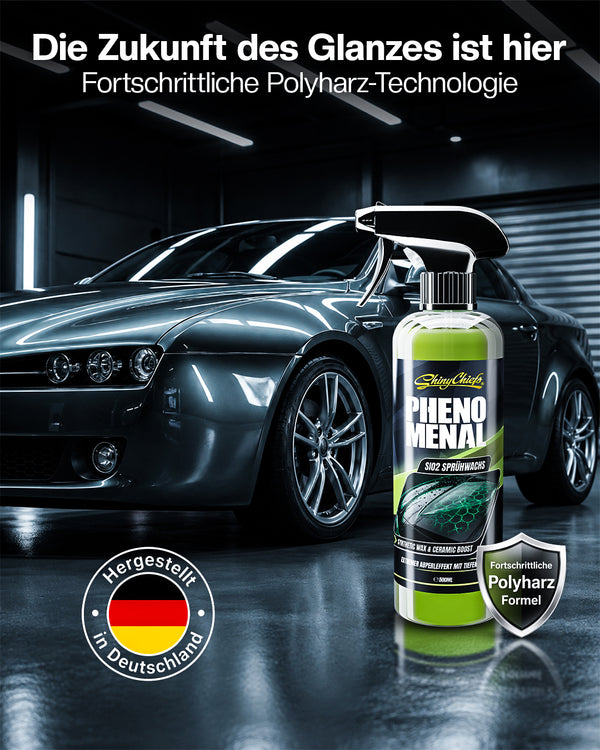 PHENOMENAL - SiO2 HIGH GLOSS HARDWACHS 50ml SET