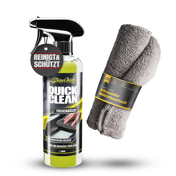 QUICK CLEAN - TROCKENWÄSCHE WAX 500ml - QUICK CLEAN - TROCKENWÄSCHE WAX 500ml