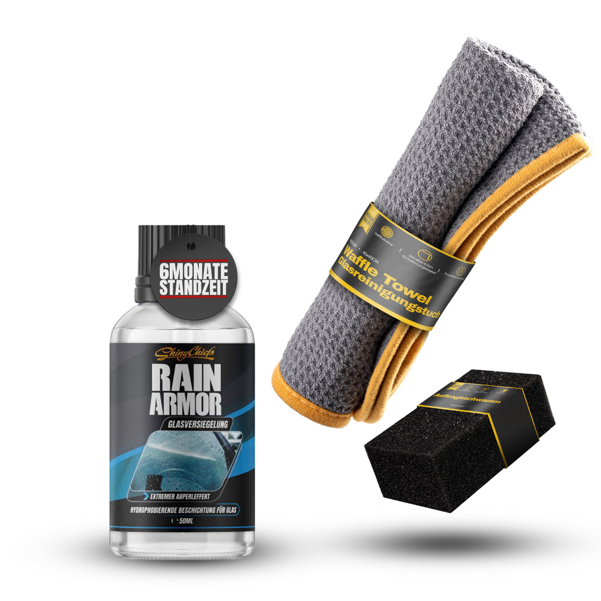 Rain Armor - Zestaw uszczelniaczy do szyb 50 ml