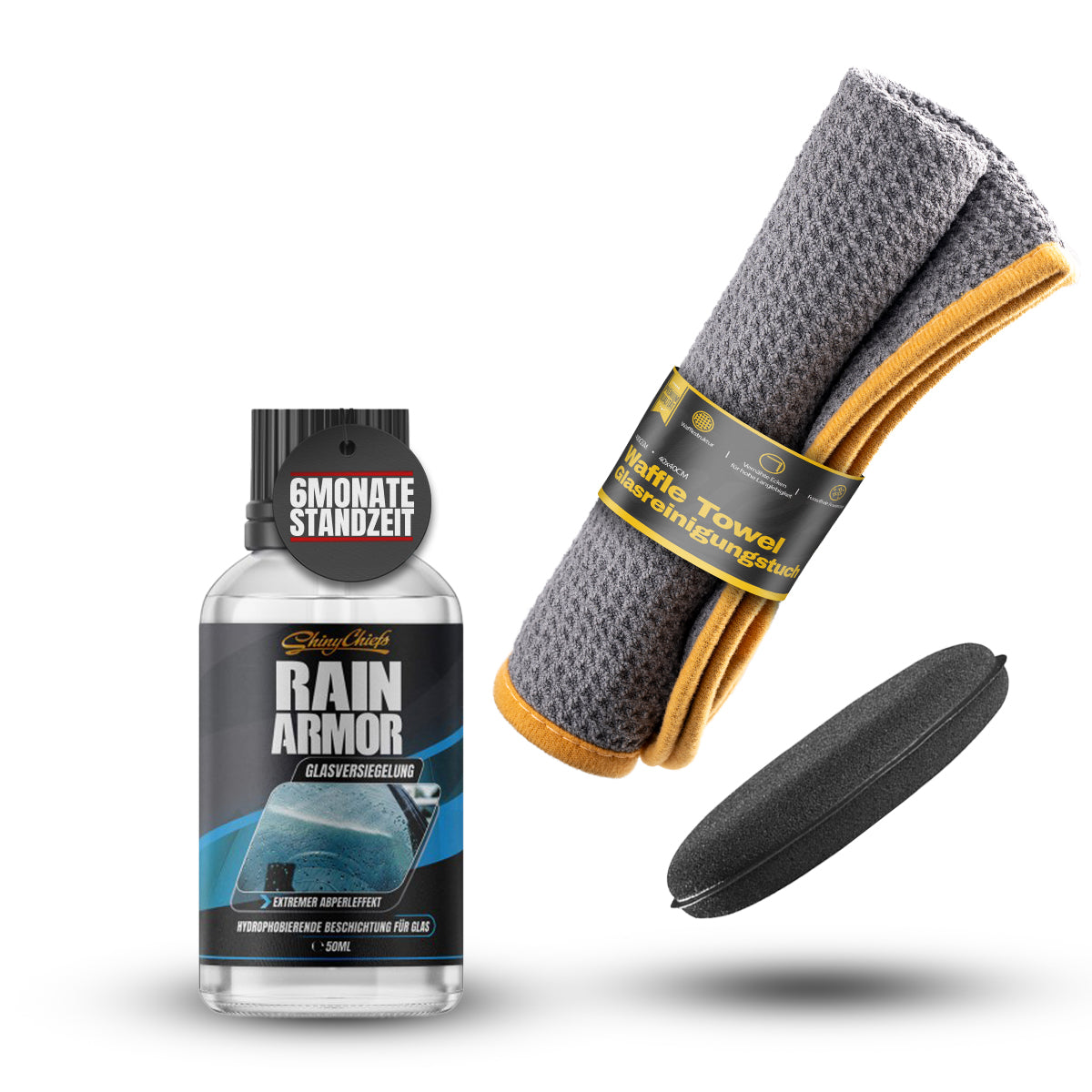 Rain Armor - Glasversiegelung 50ml Set