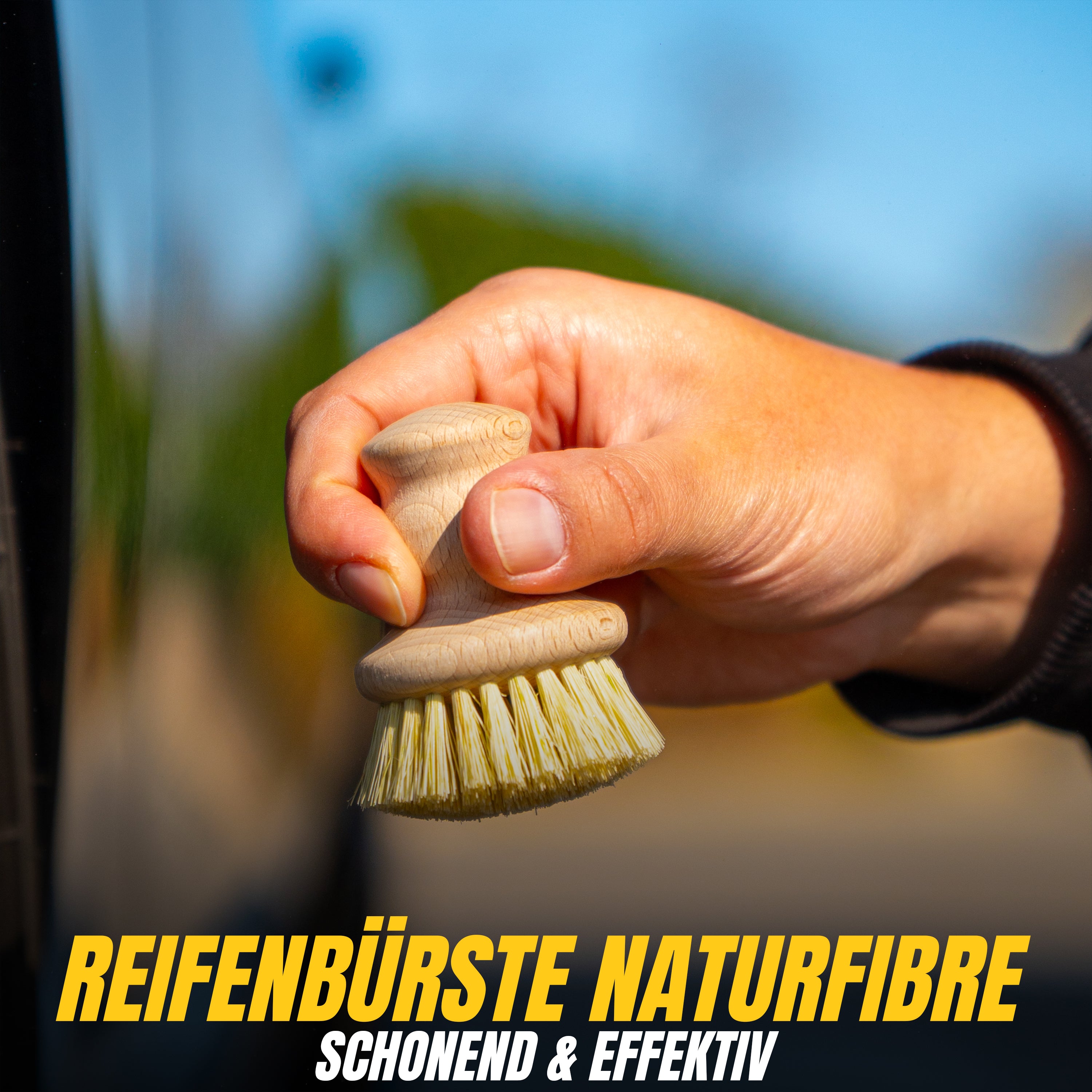ShinyChiefs REIFENBÜRSTE NATURFIBRE