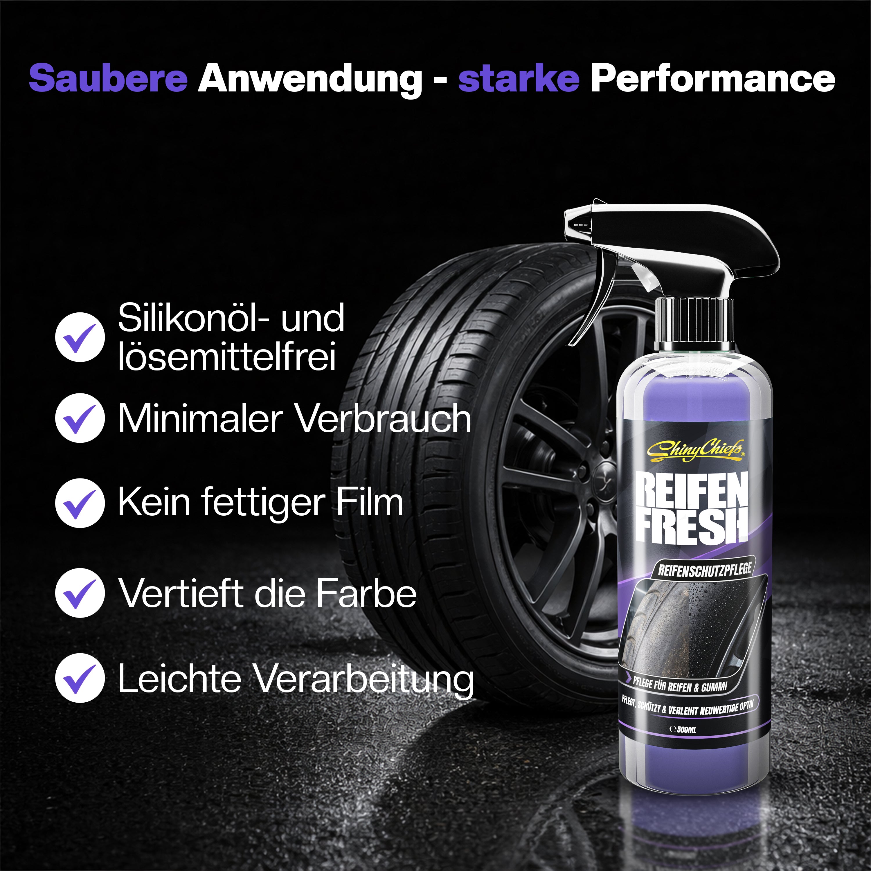 REIFENFRESH - REIFENSCHUTZPFLEGE MATT 500ml
