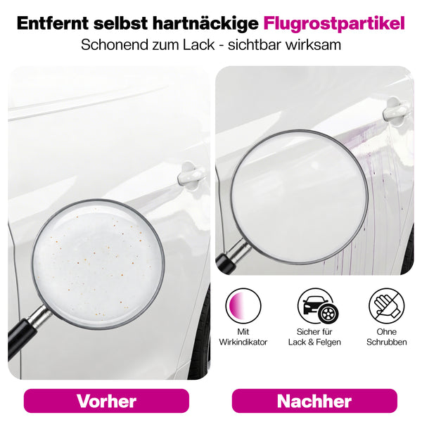 SOLO CLEANLine Akku-Handspritze 360 B 1L + RUST STOP - FLUGROSTENTFERNER 500ml