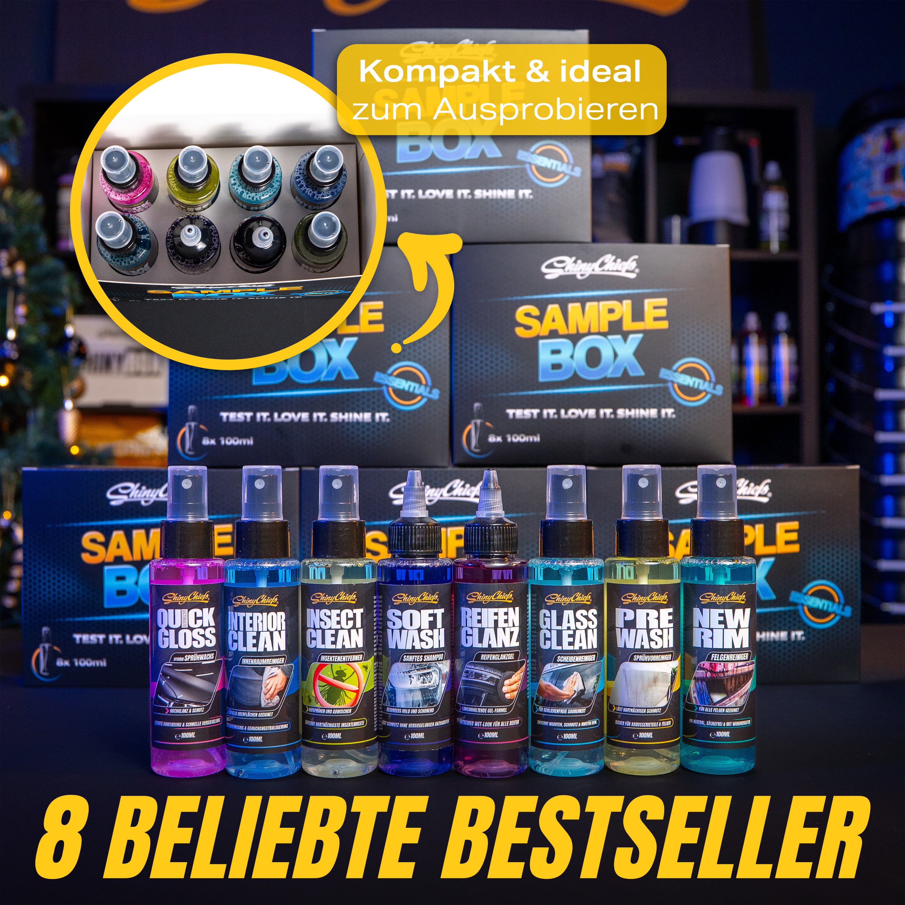 ShinyChiefs SAMPLE BOX "PROBIERBOX" - ESSENTIALS