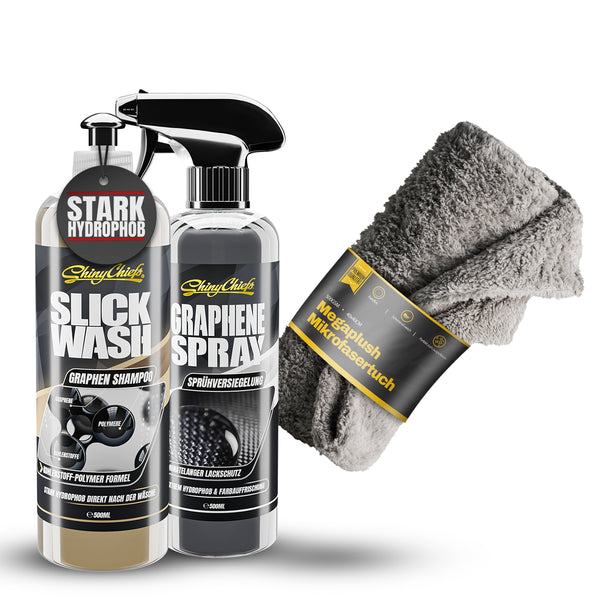 SLICK WASH - GRAFENE SHAMPOO 500ml + GRAFENE SPRAY 500ml SET