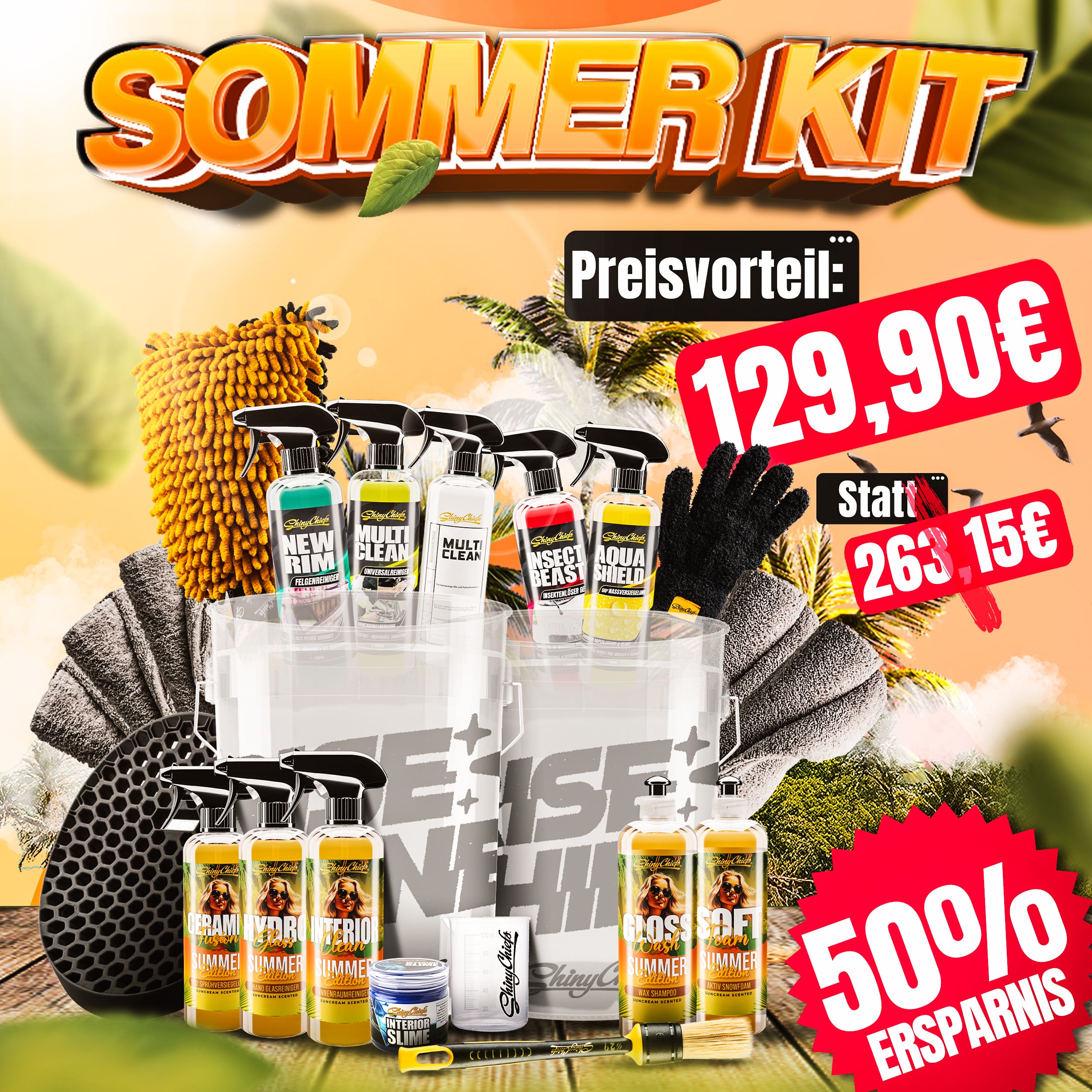 ShinyChiefs – SUMMER KIT (23-teilig, limitiert)