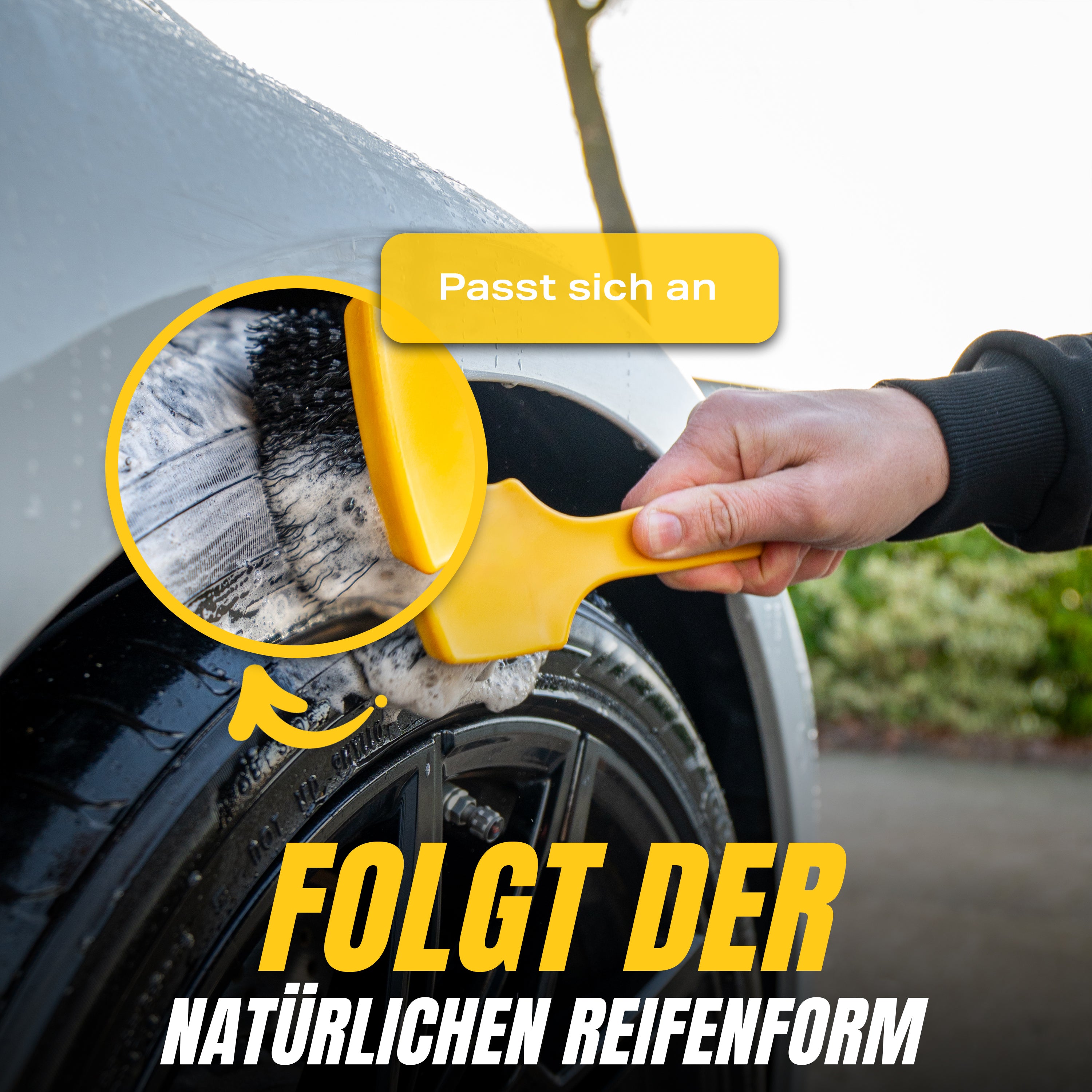 TIRE BRUSH - REIFENBÜRSTE