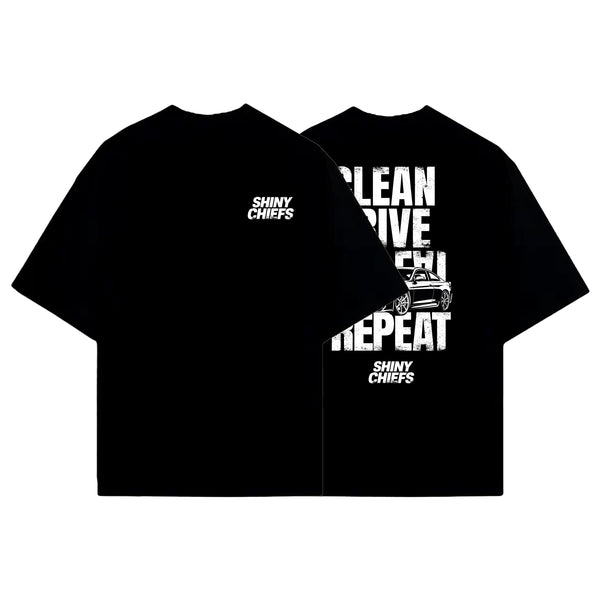 CLEAN DRIVE REPEAT - Premium T-Shirt - XS