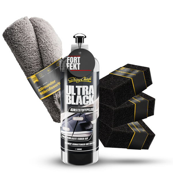 ULTRA BLACK - KUNSTSTOFFAUFFRISCHER 500ml - ULTRA BLACK